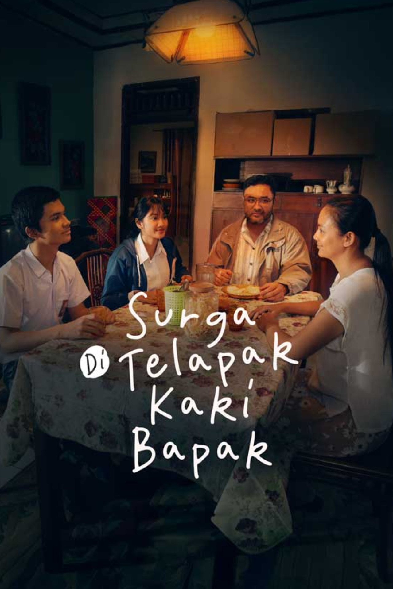 Surga Di Telapak Kaki Bapak Backdrop