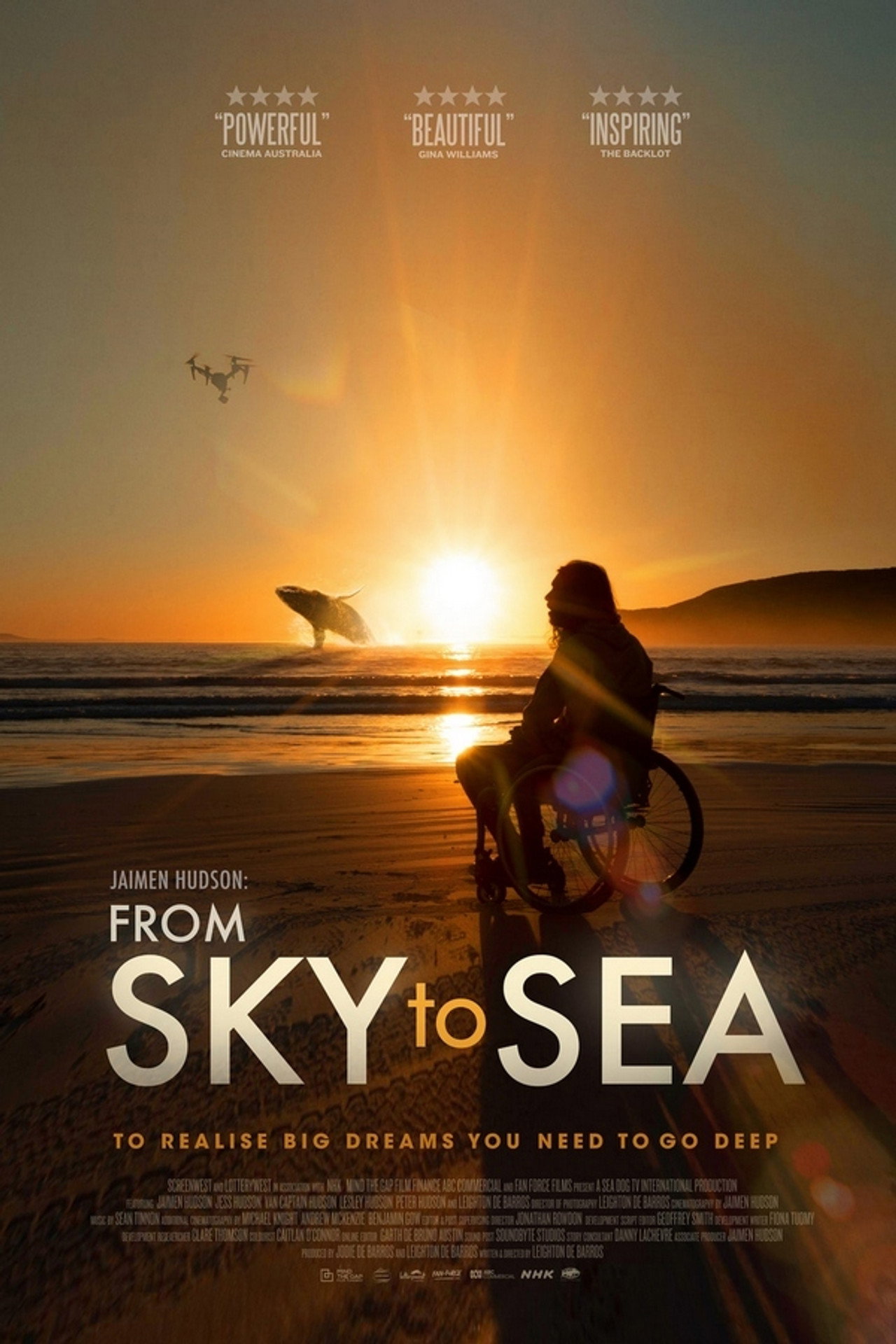 Jaimen Hudson: From Sky to Sea filmaffisch