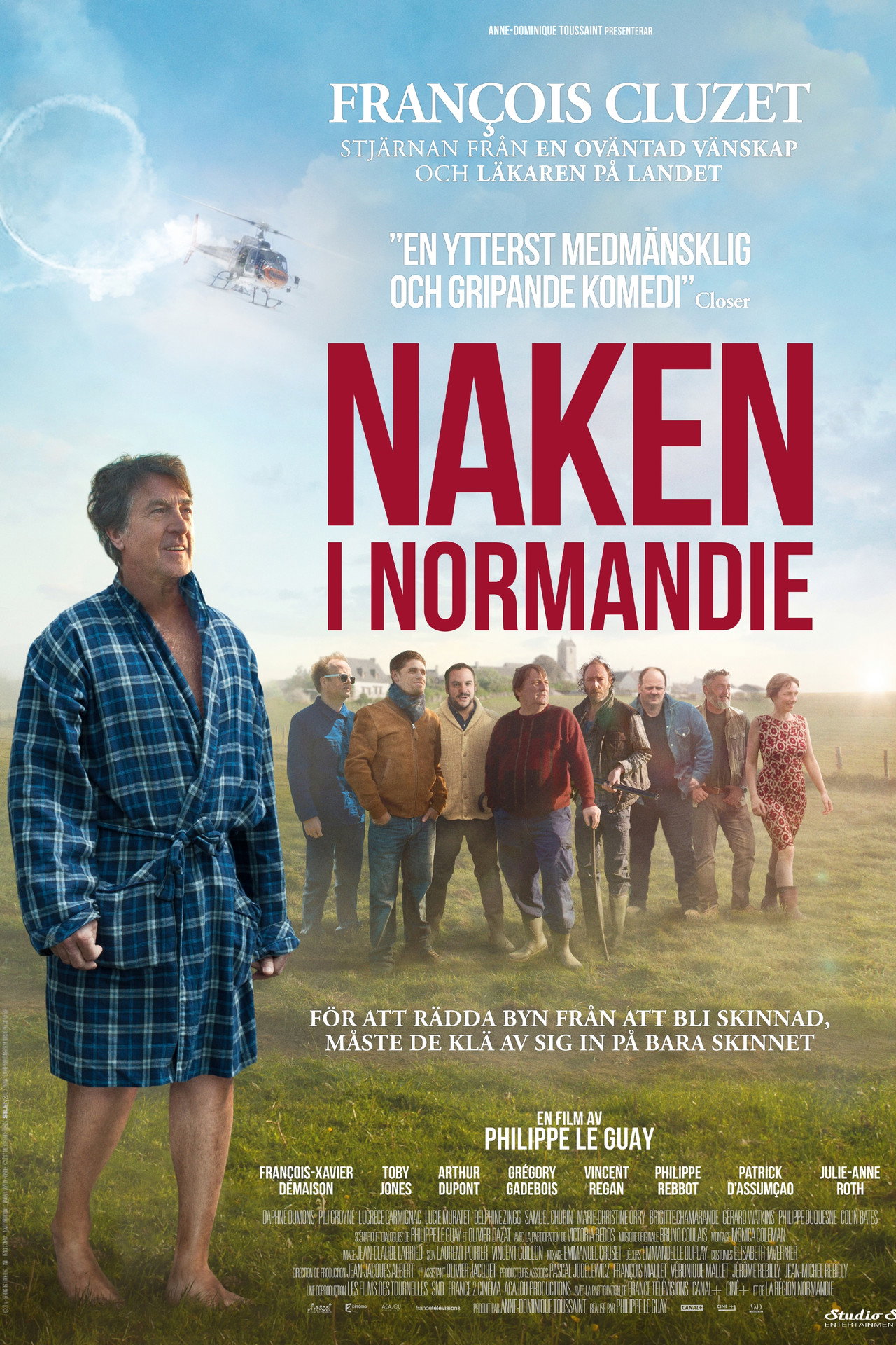 Naken i Normandie filmaffisch