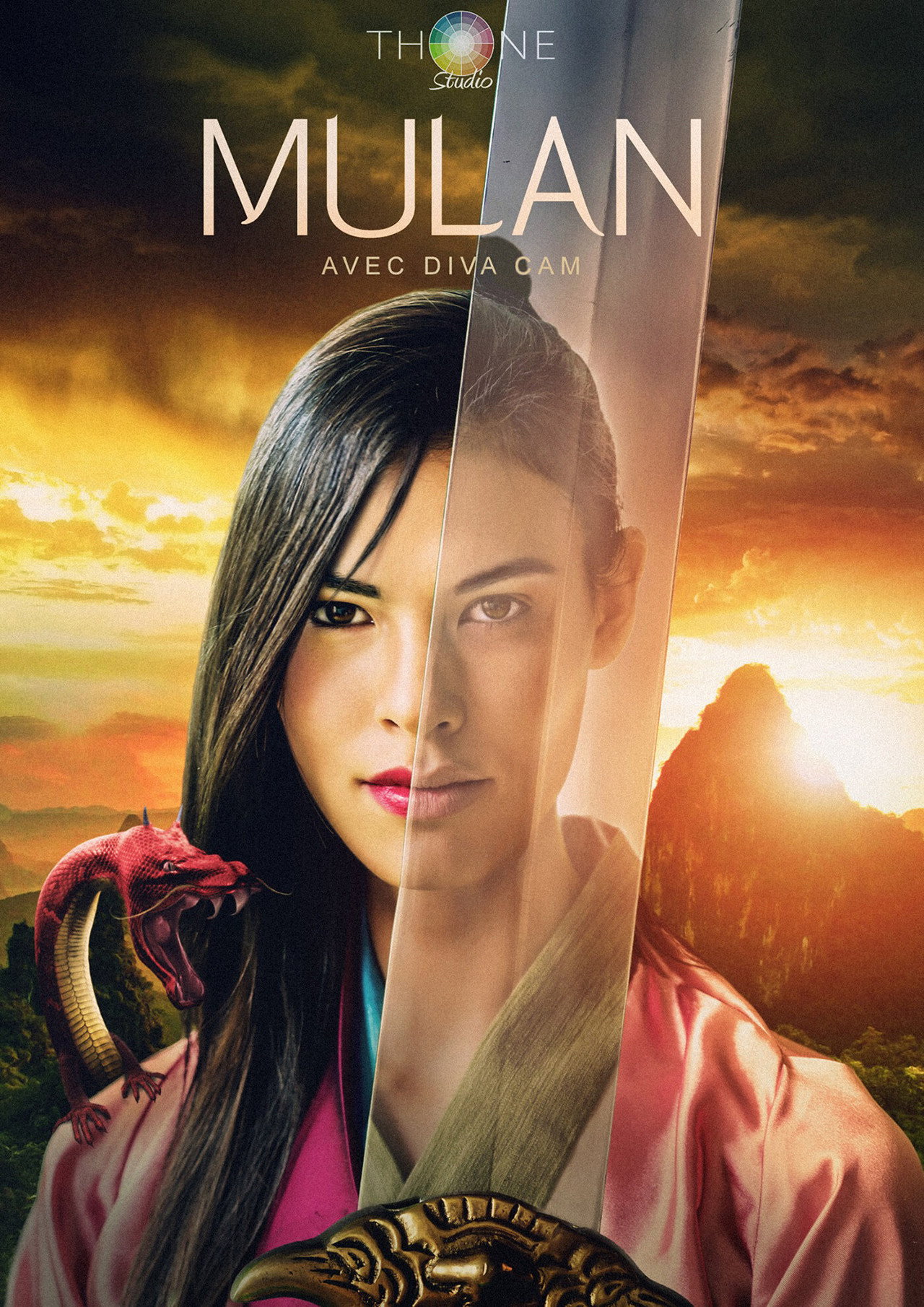 Mulan Destiny of a Warrior Backdrop