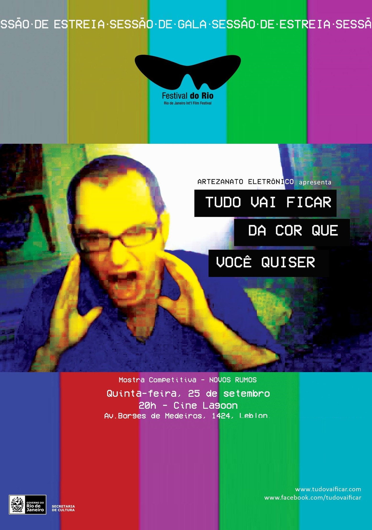 Tudo Vai Ficar Da Cor Que Você Quiser filmaffisch