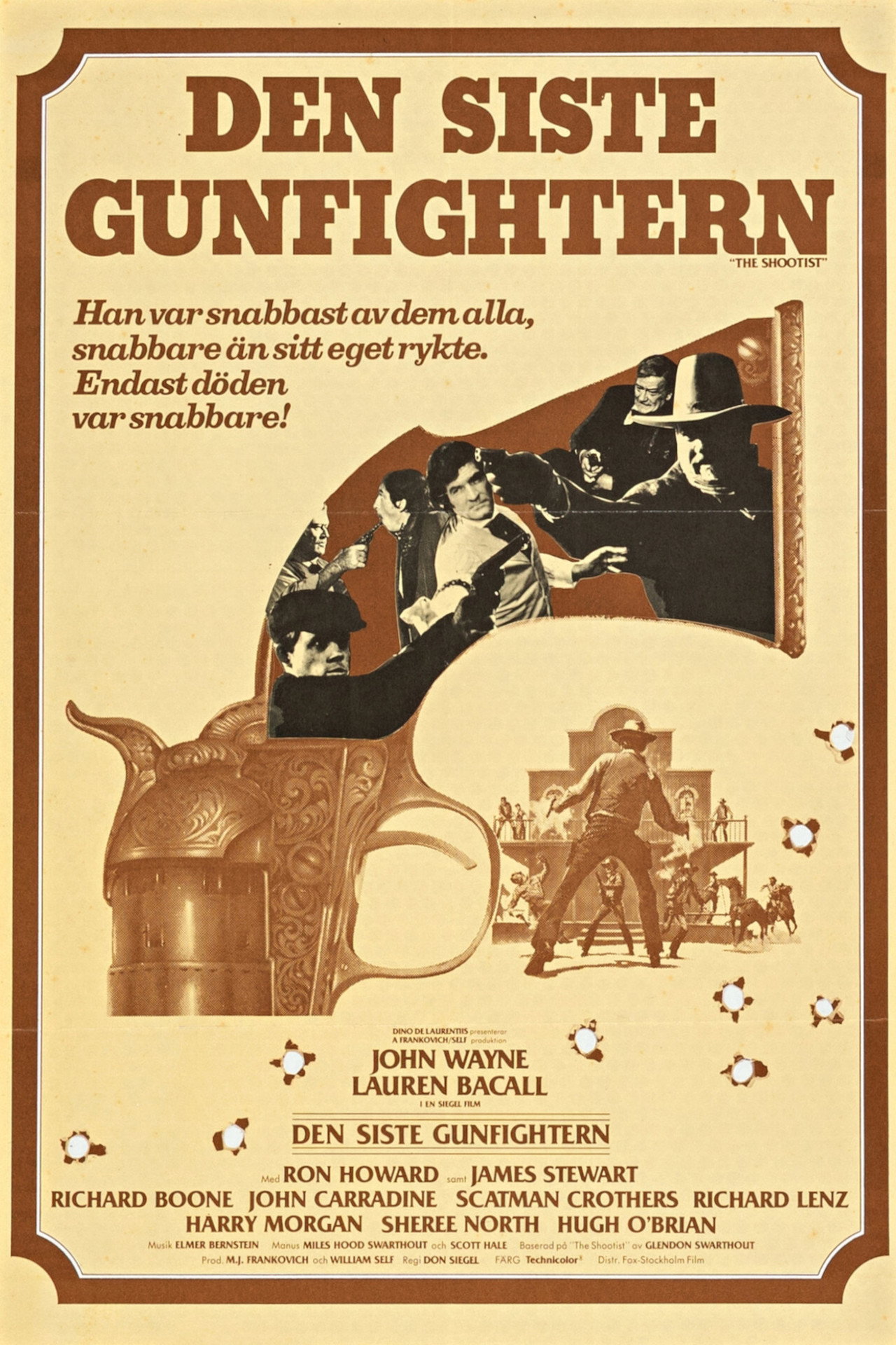 Den siste gunfightern filmaffisch