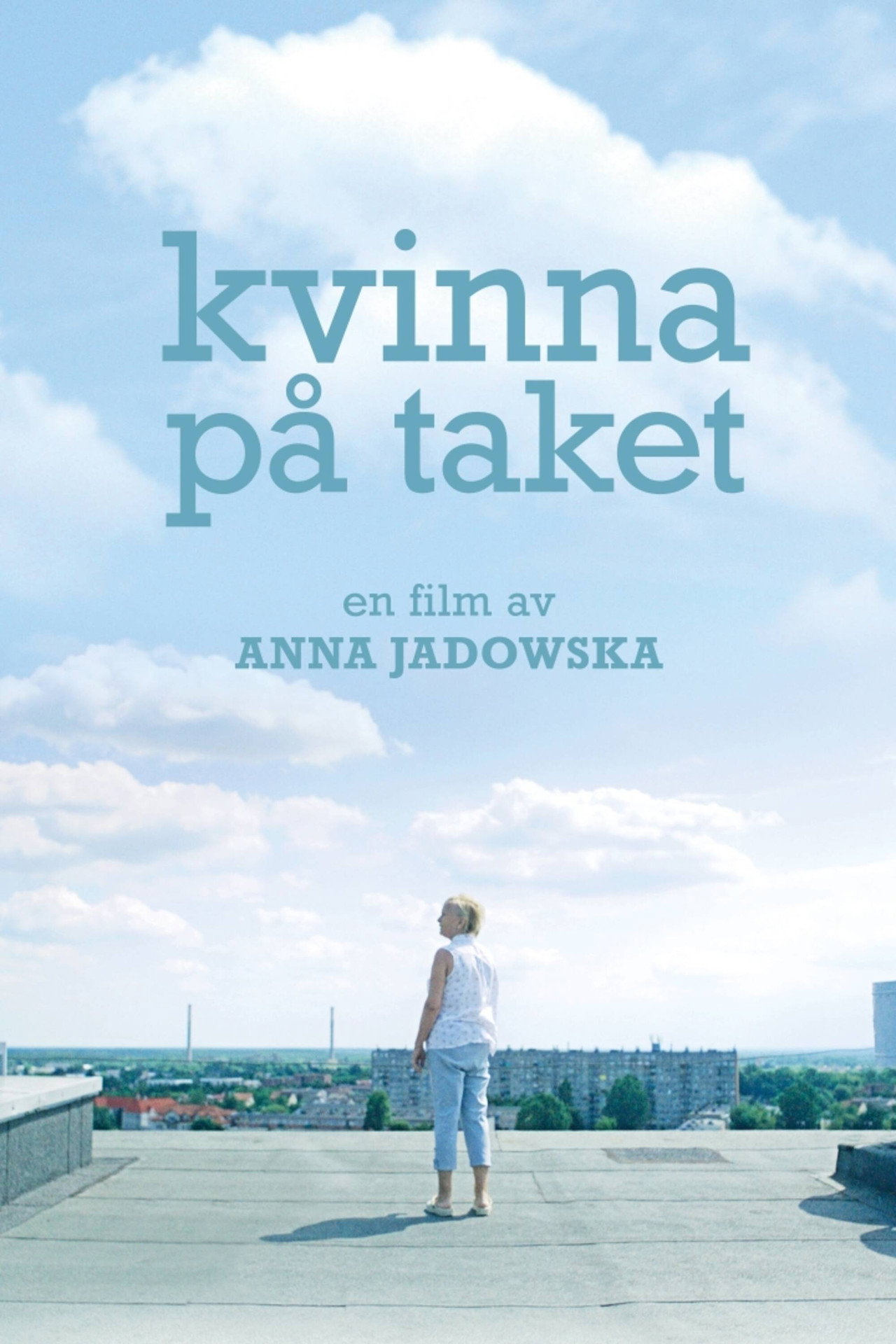 Kvinna på taket filmaffisch