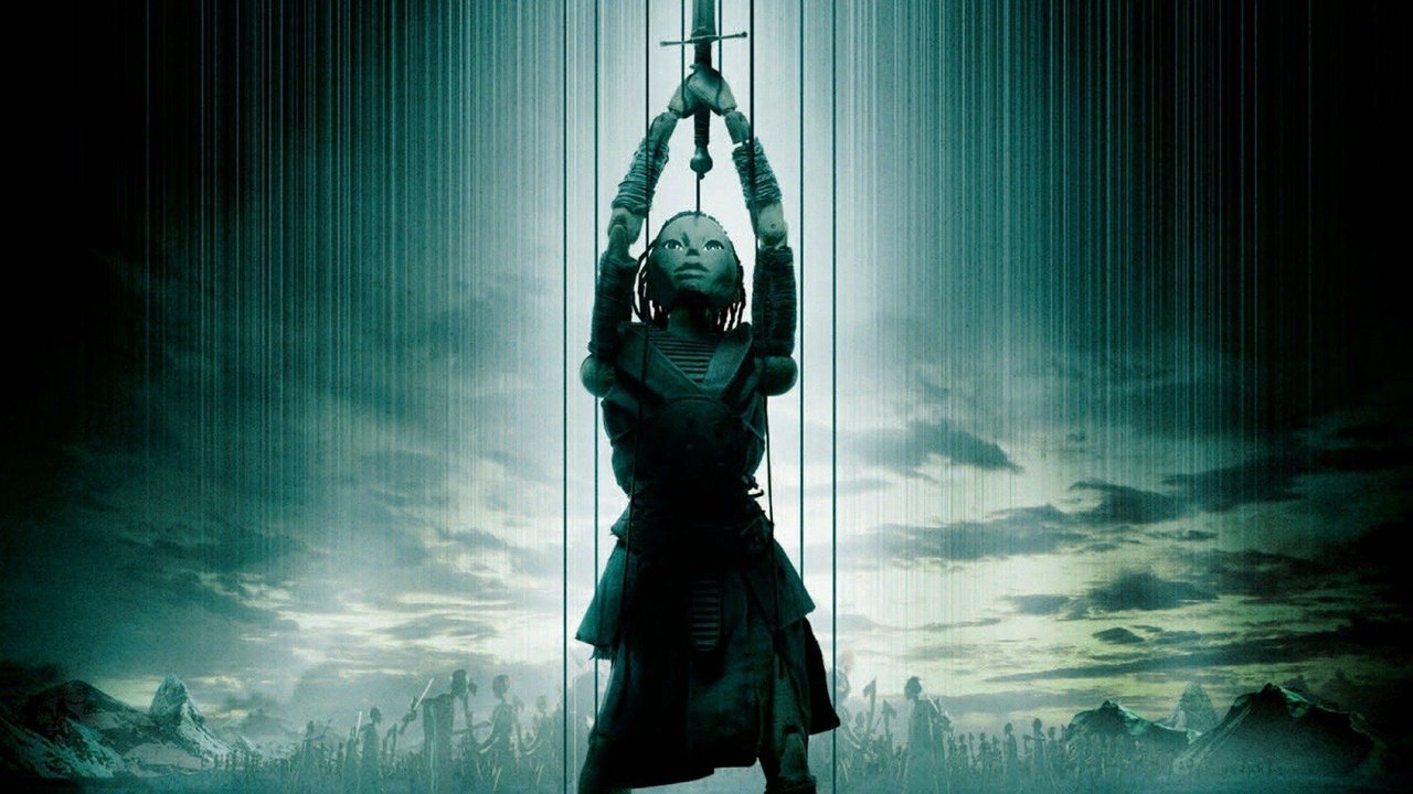 Strings backdrop