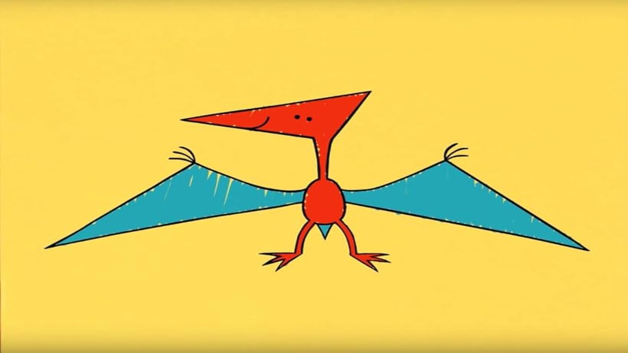 Super Simple Draw - Season 1 Episode 6 : How To Draw A Pterodactyl