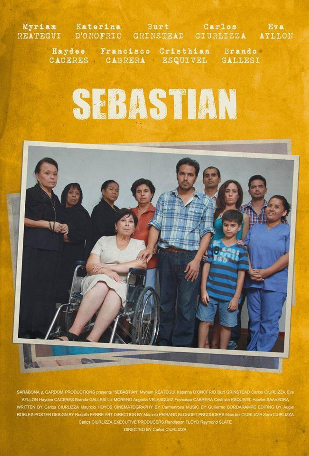 Sebastián filmaffisch