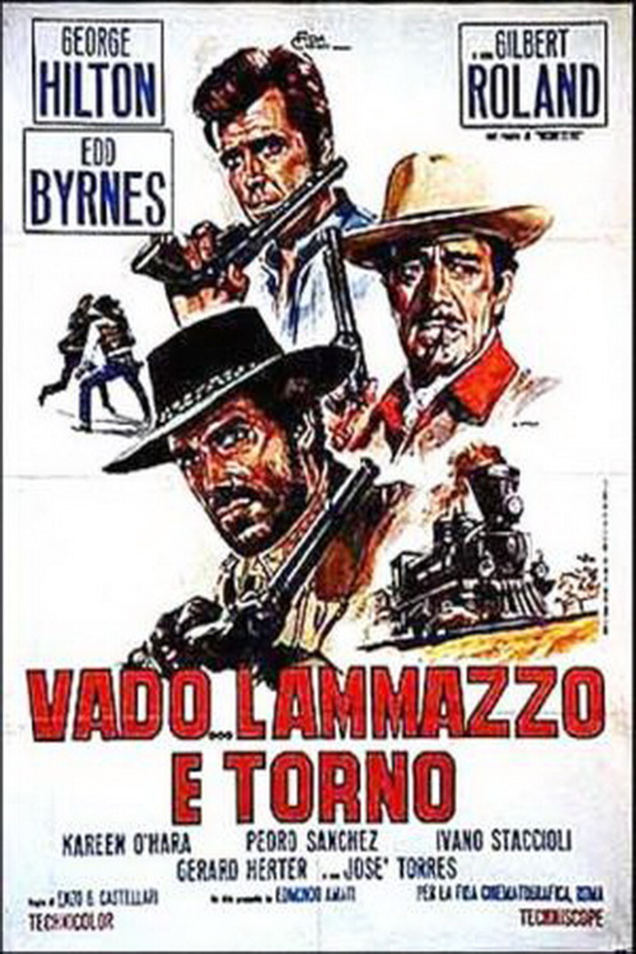 Vado... l'ammazzo e torno filmaffisch