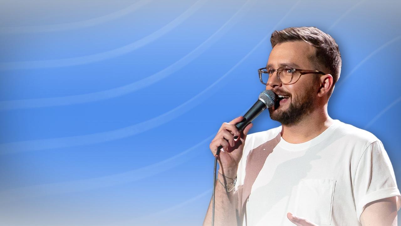 Iain Stirling Failing Upwards background