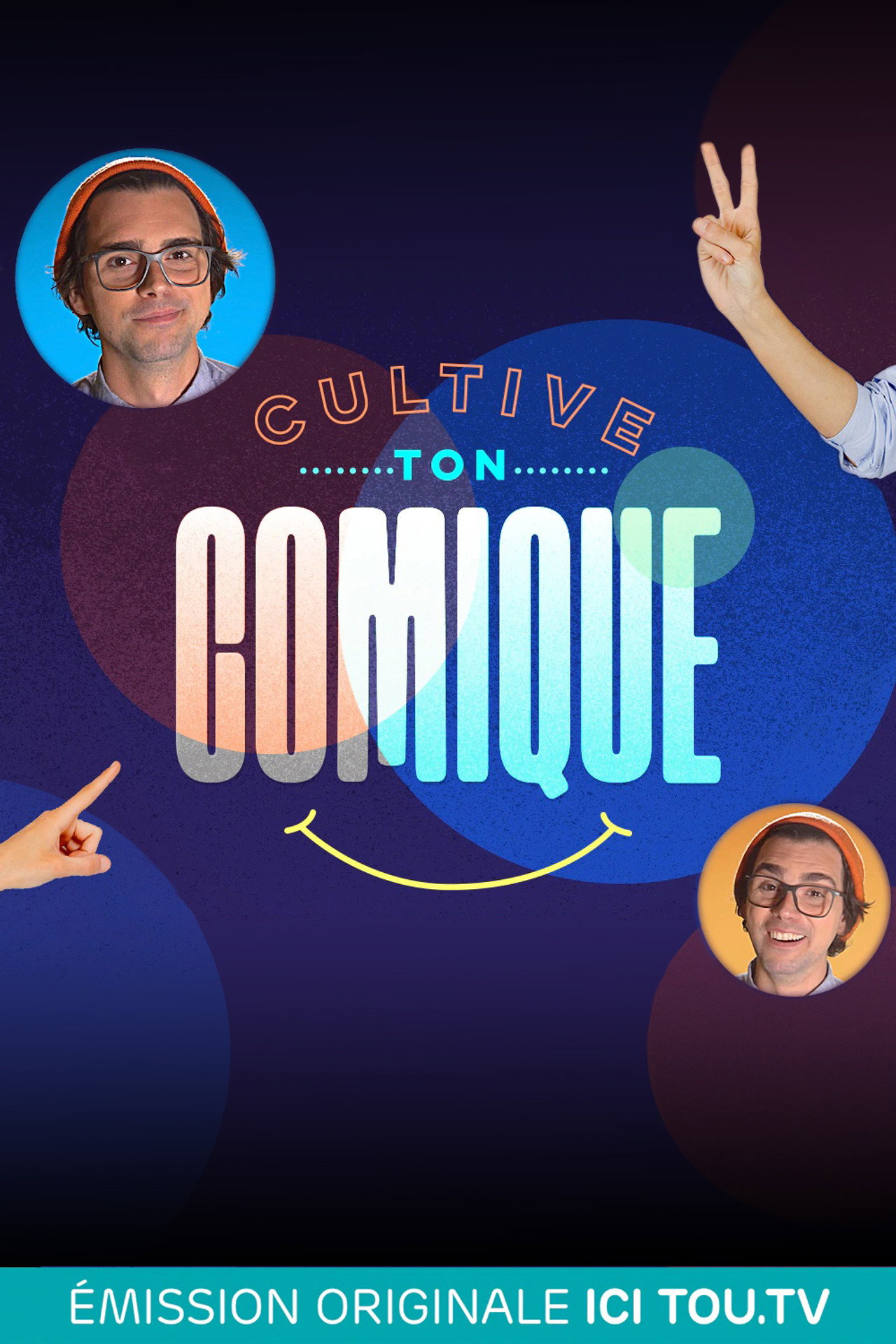 Cultive ton comique affisch