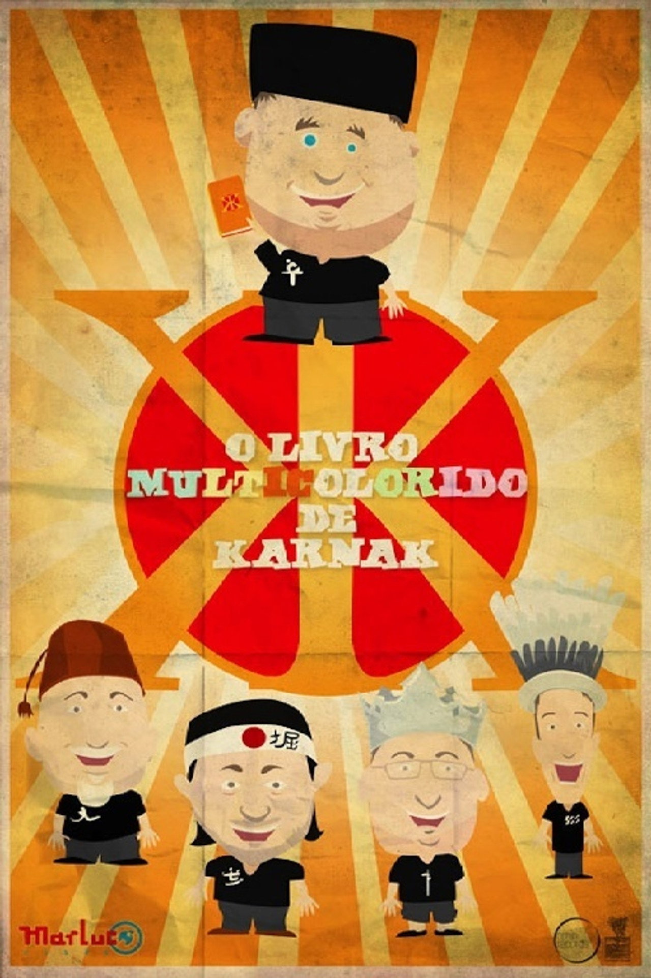 O Livro Multicolorido de Karnak filmaffisch