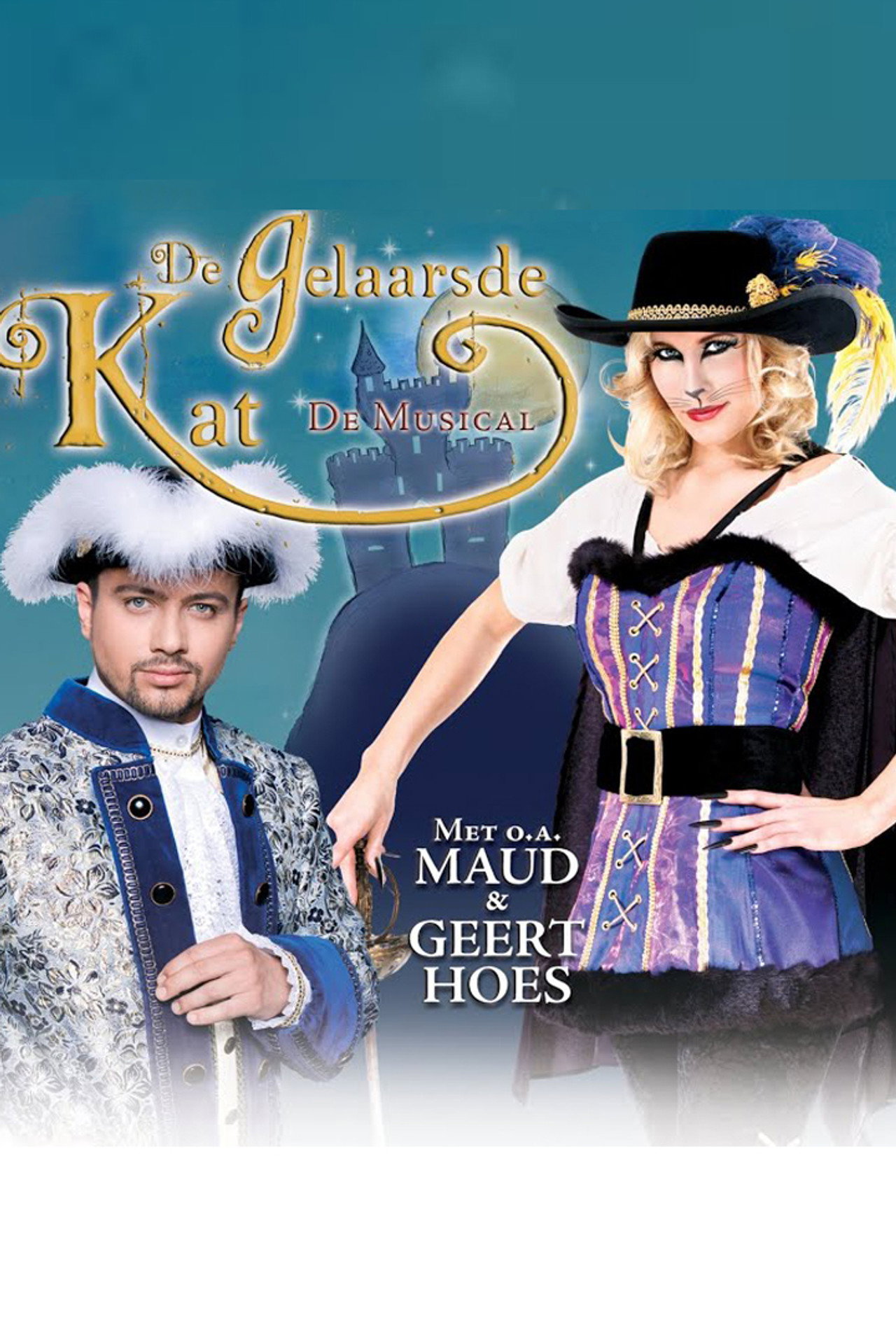 De Gelaarsde Kat filmaffisch
