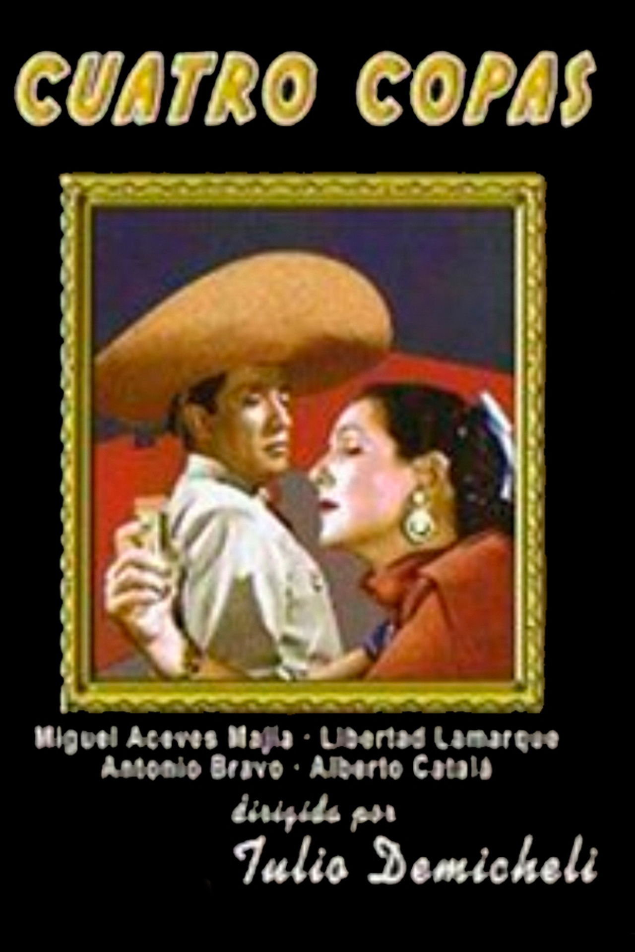 Cuatro copas Backdrop