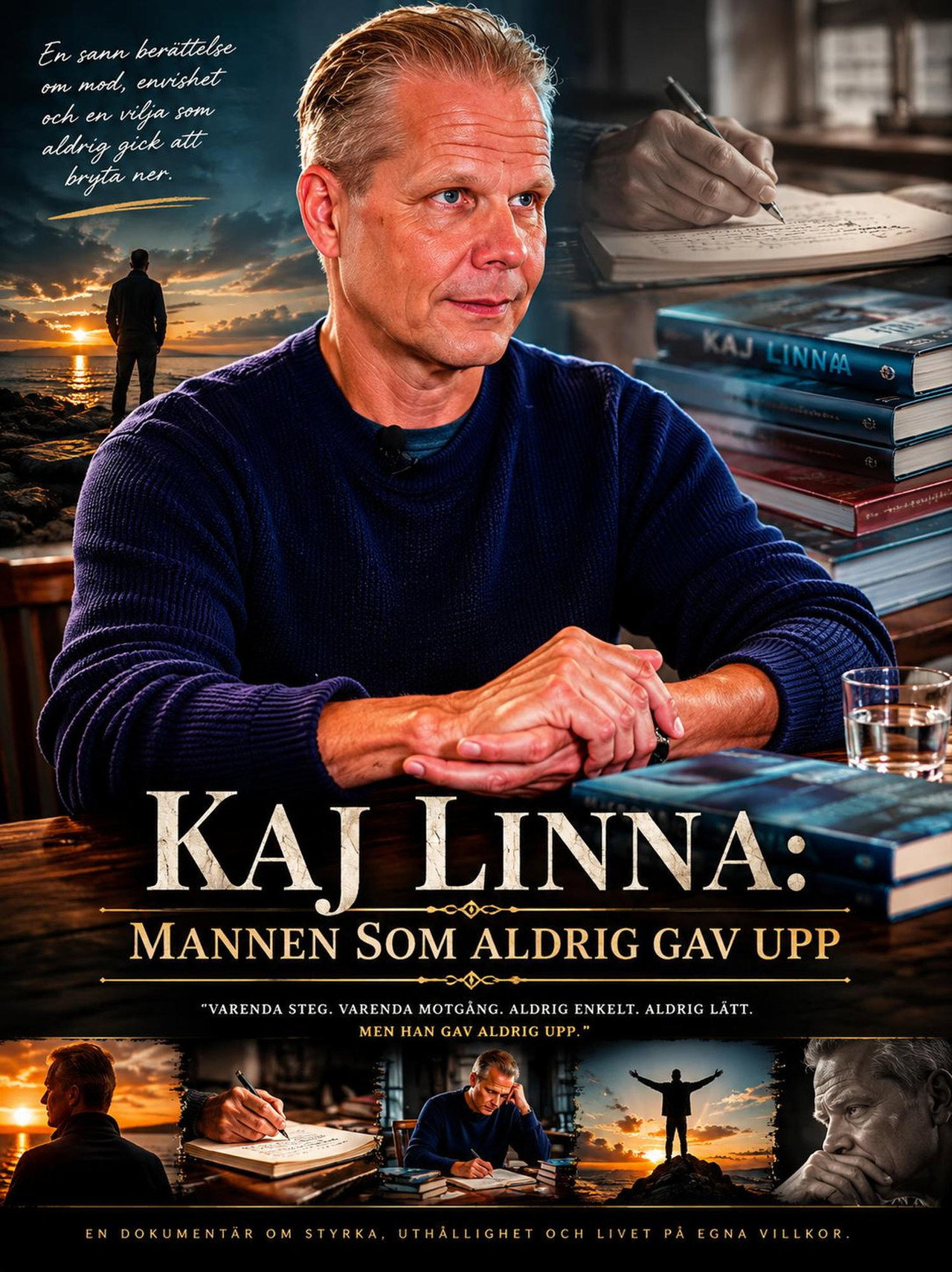 Kaj Linna: Mannen som aldrig gav upp filmaffisch