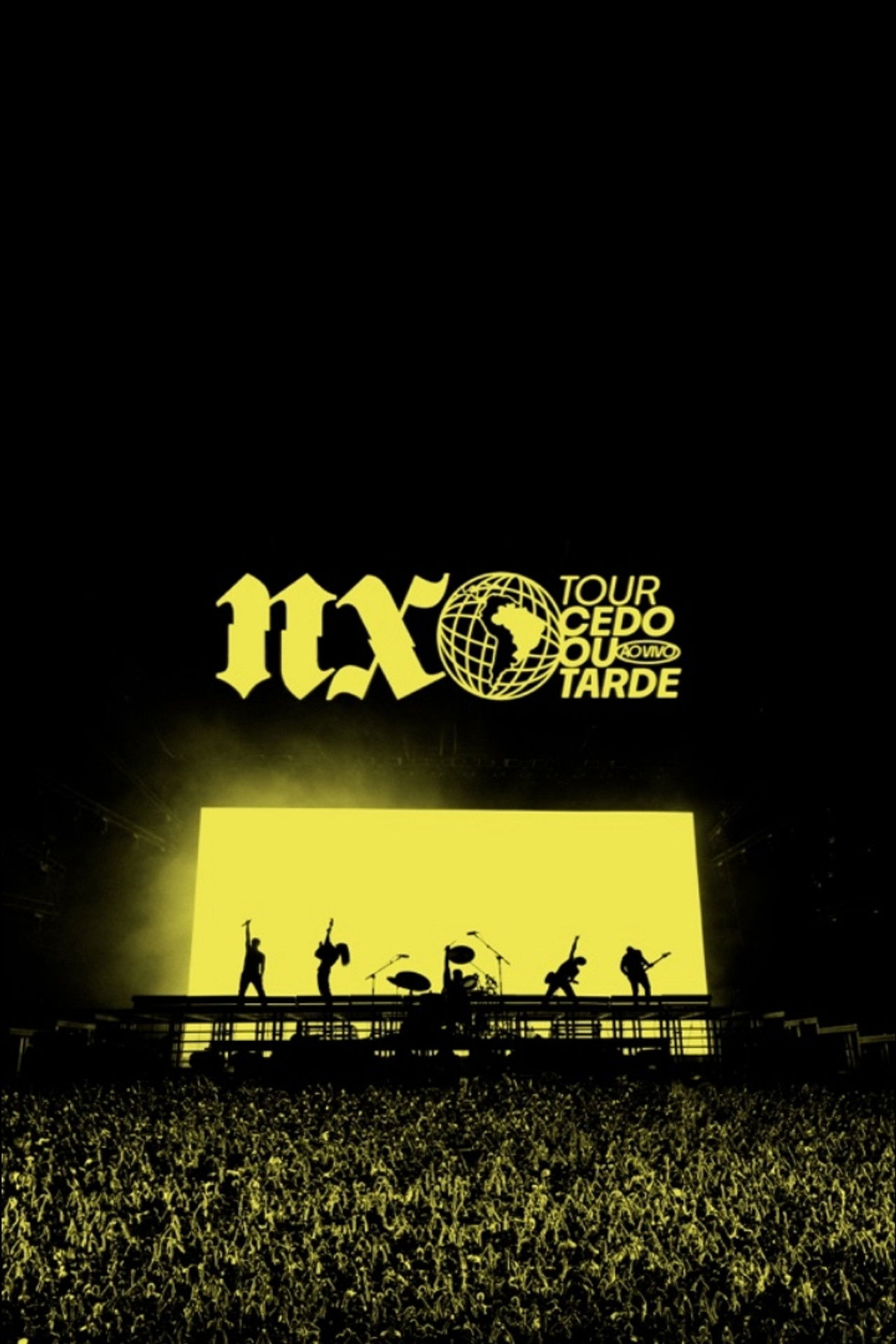 NX Zero - Tour Cedo Ou Tarde Ao Vivo Backdrop