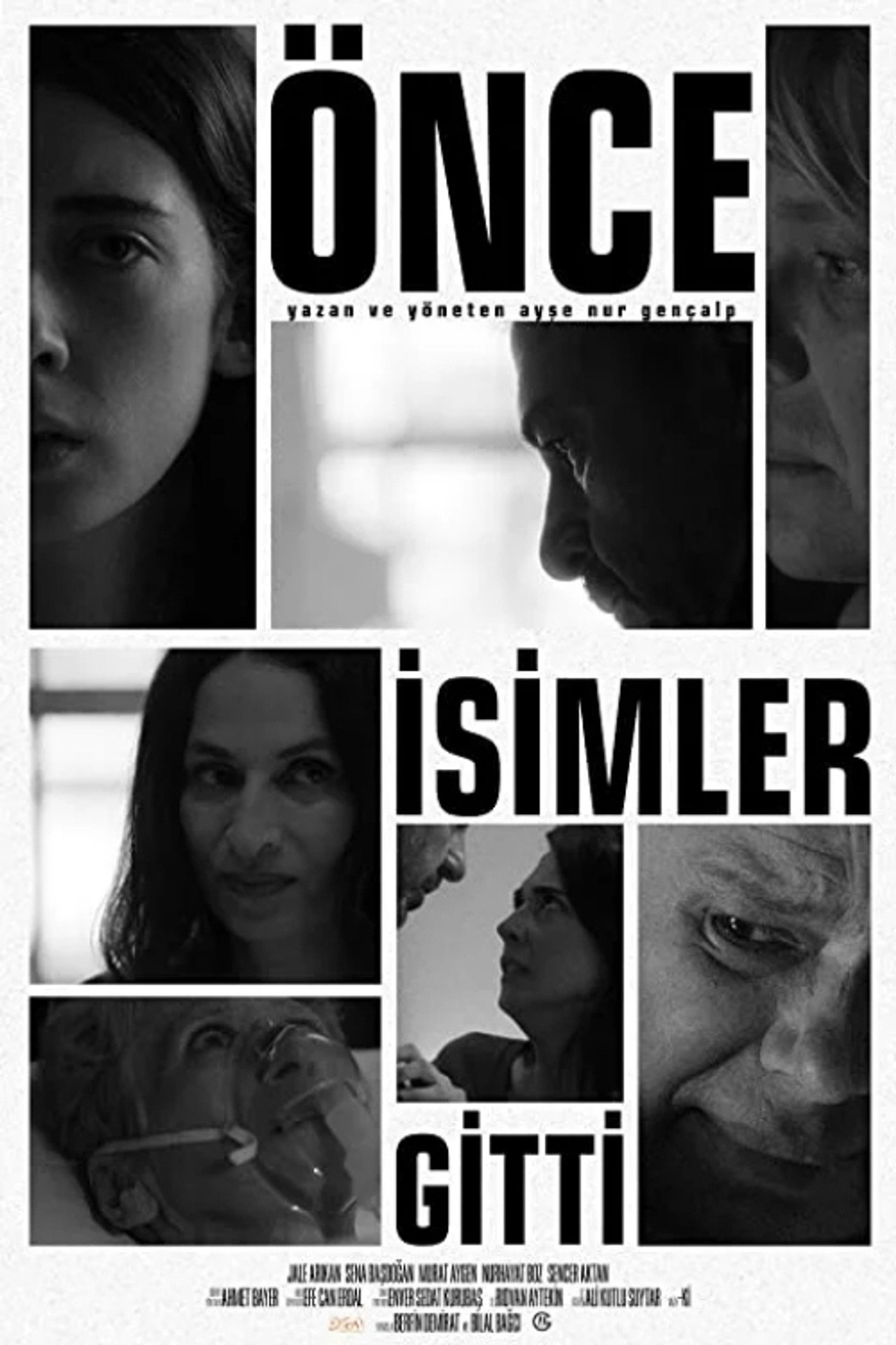 Önce İsimler Gitti Poster