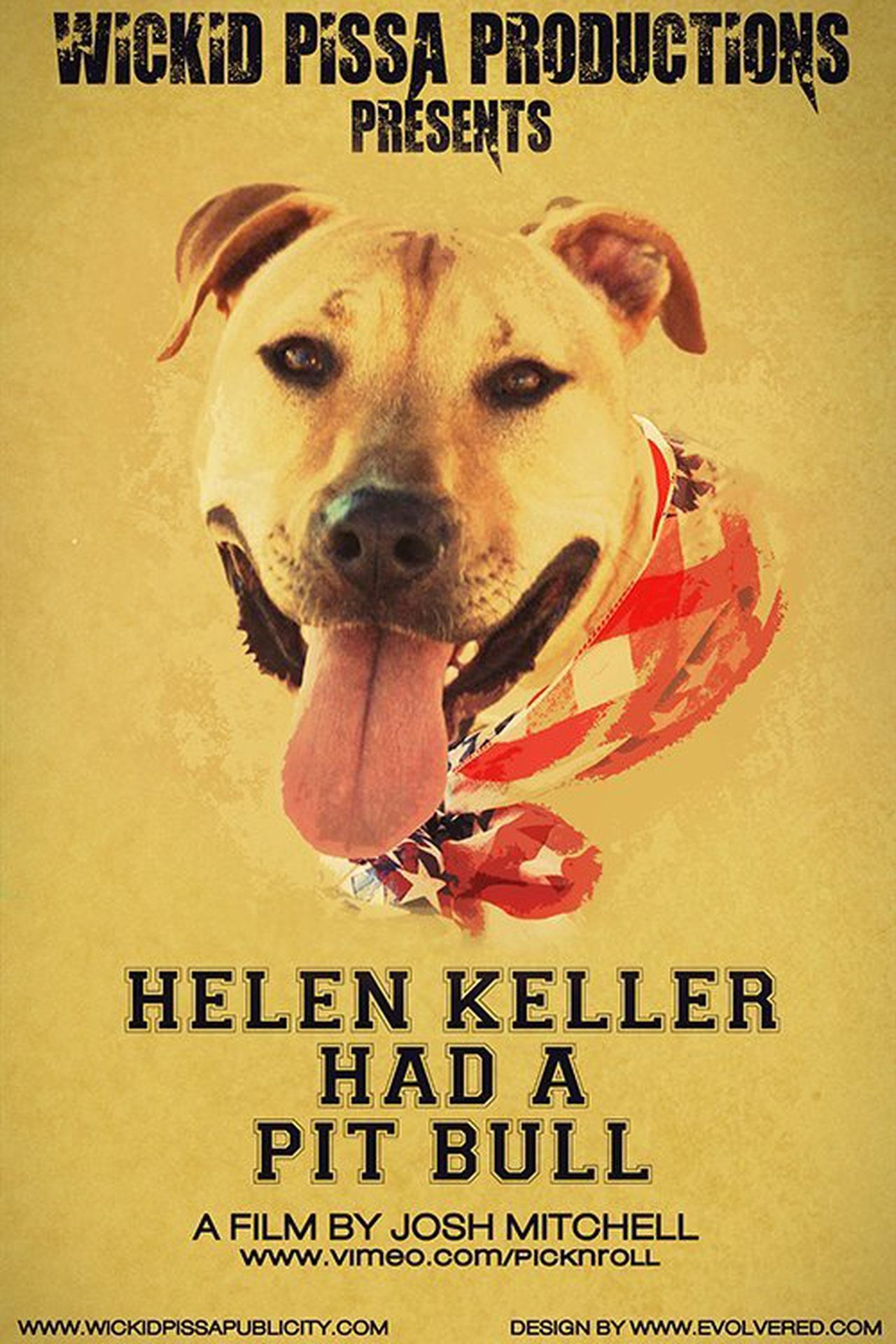 Helen Keller kishte një Pitbull backdrop