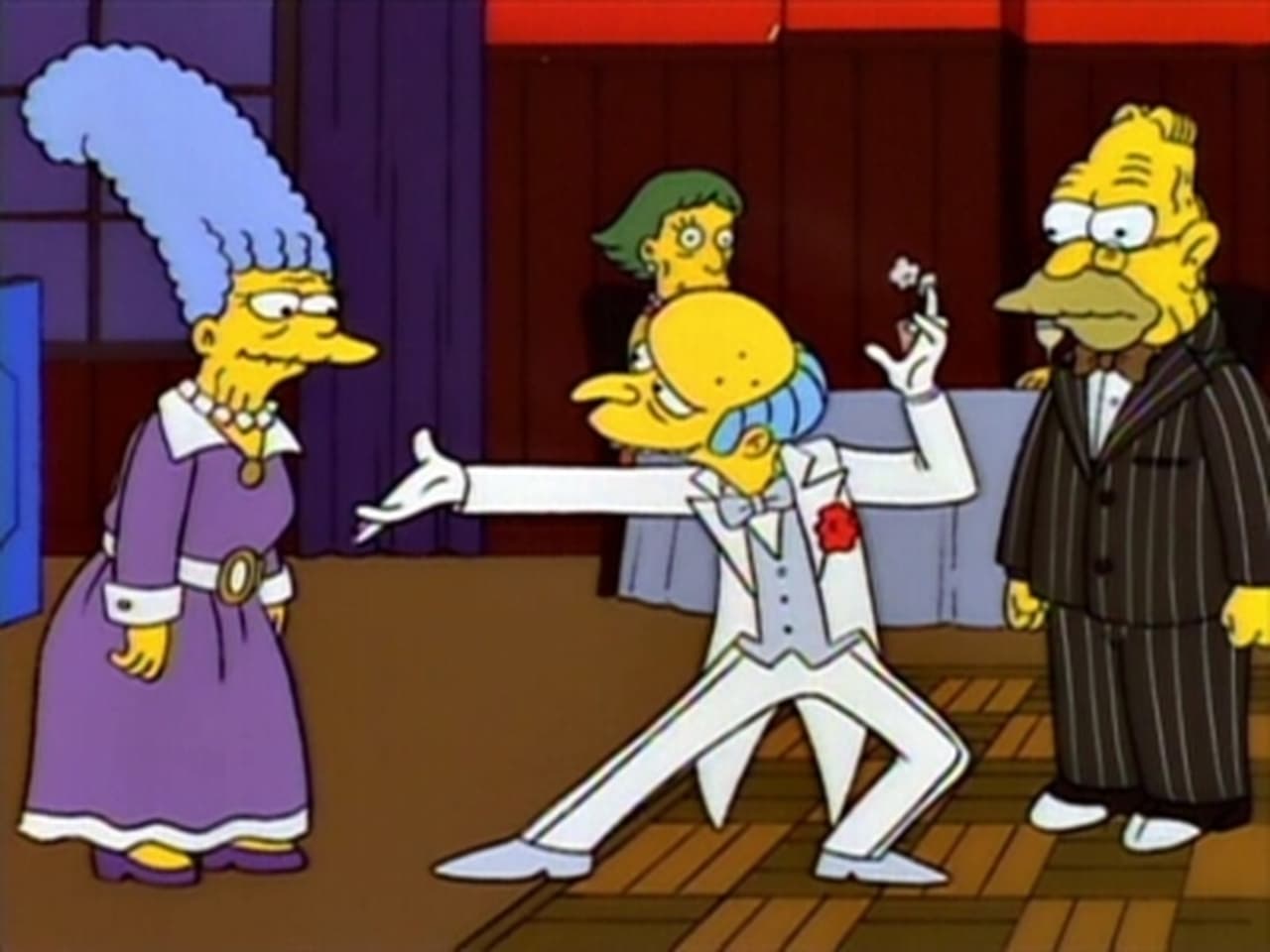 The Simpsons - Season 5 Episode 21 : Lady Bouvier's Lover
