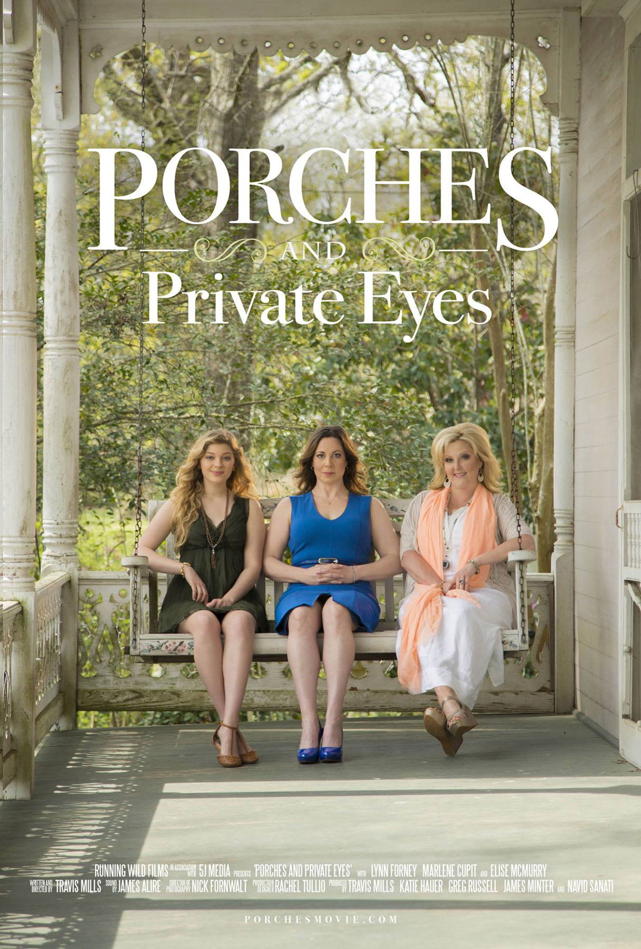 Porches and Private Eyes Backdrop