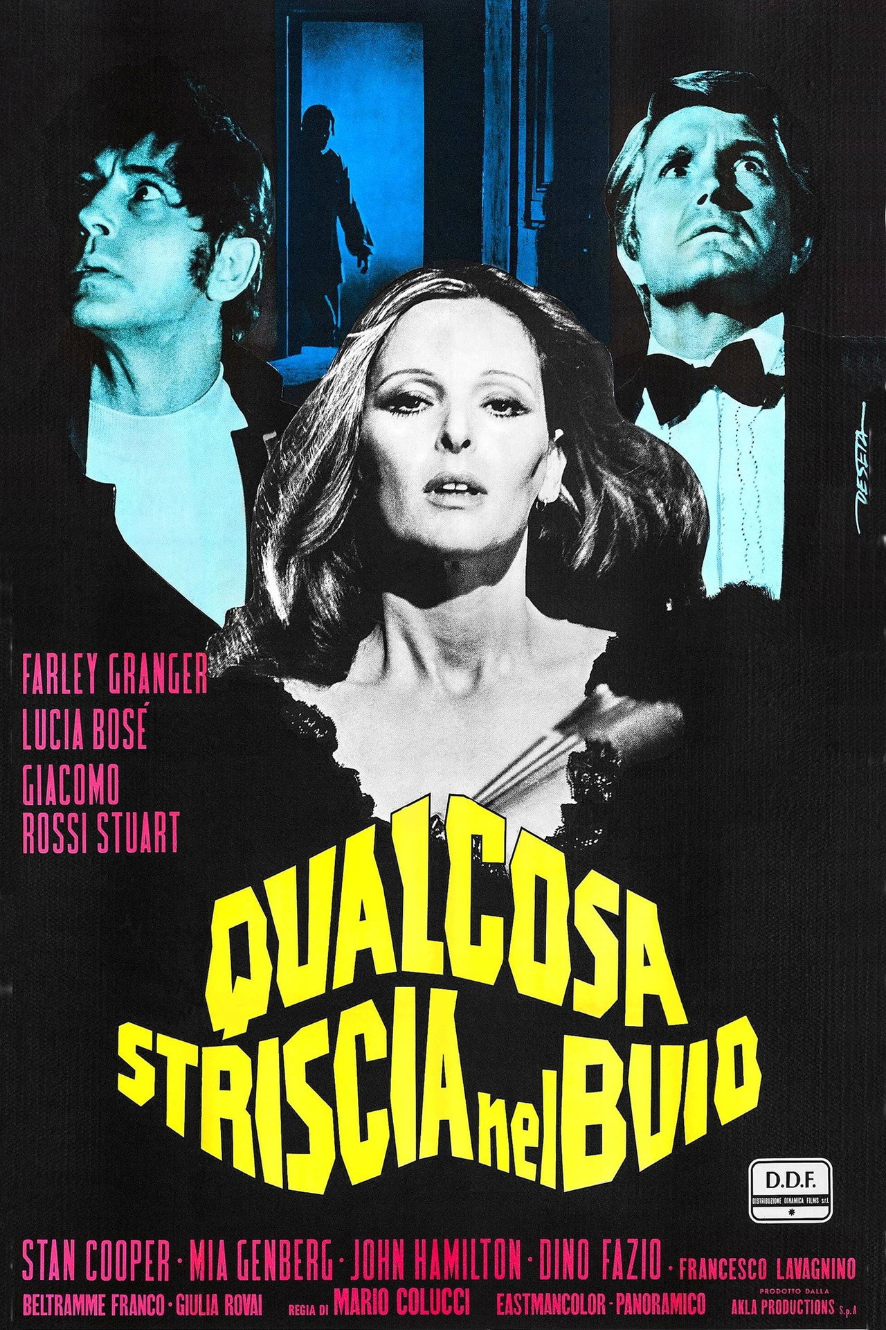 Qualcosa striscia nel buio filmaffisch