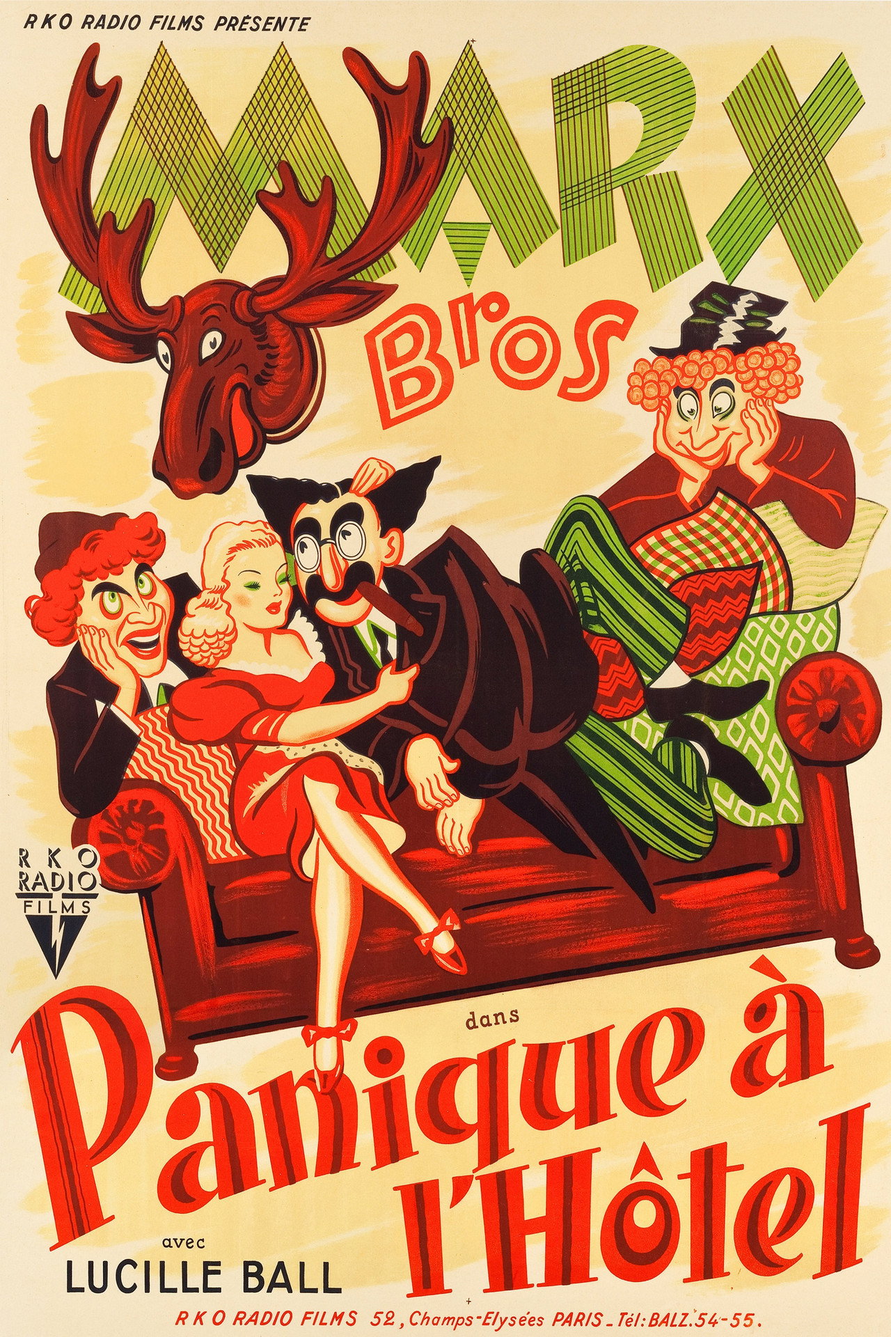 Panique à l'hôtel poster