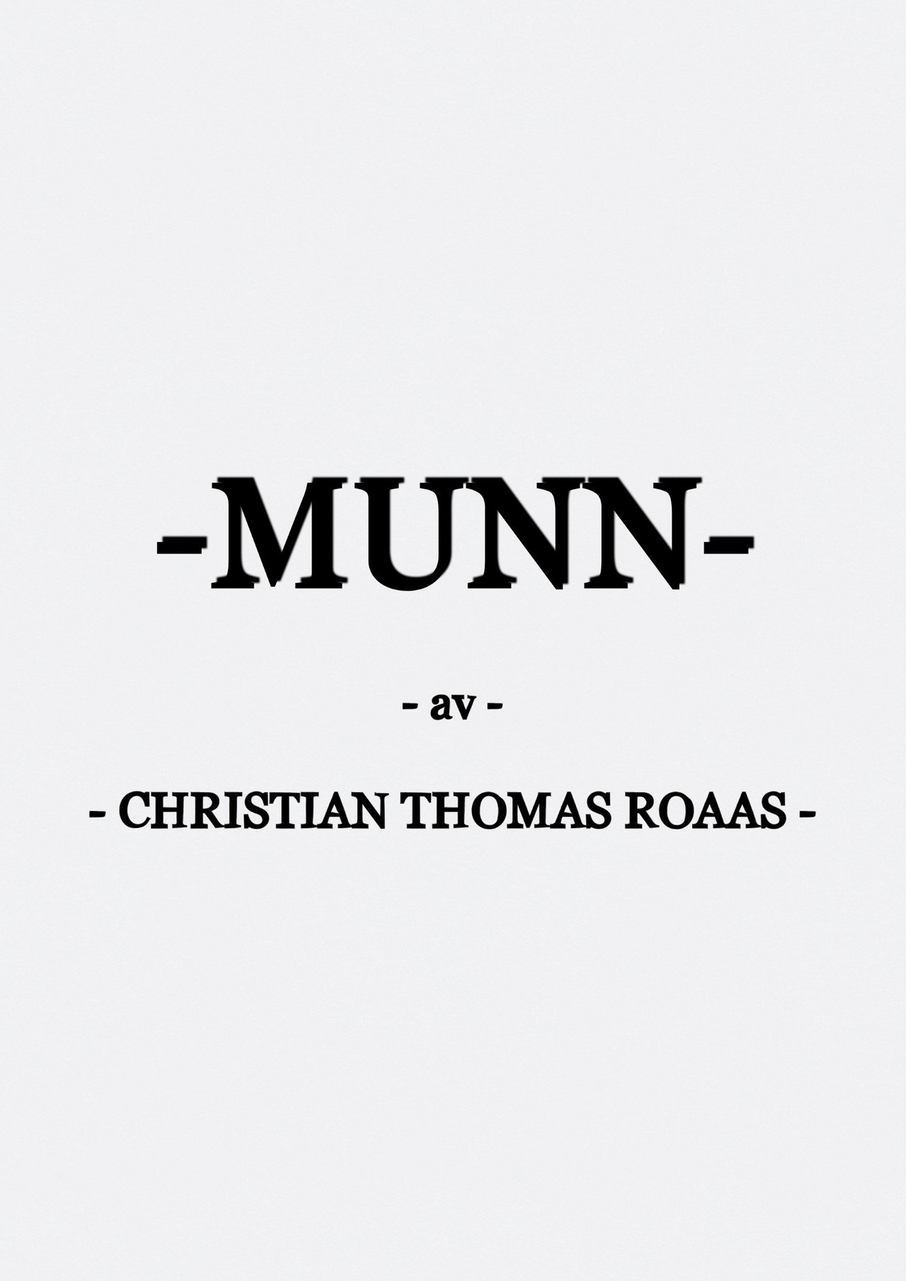 Munn filmaffisch