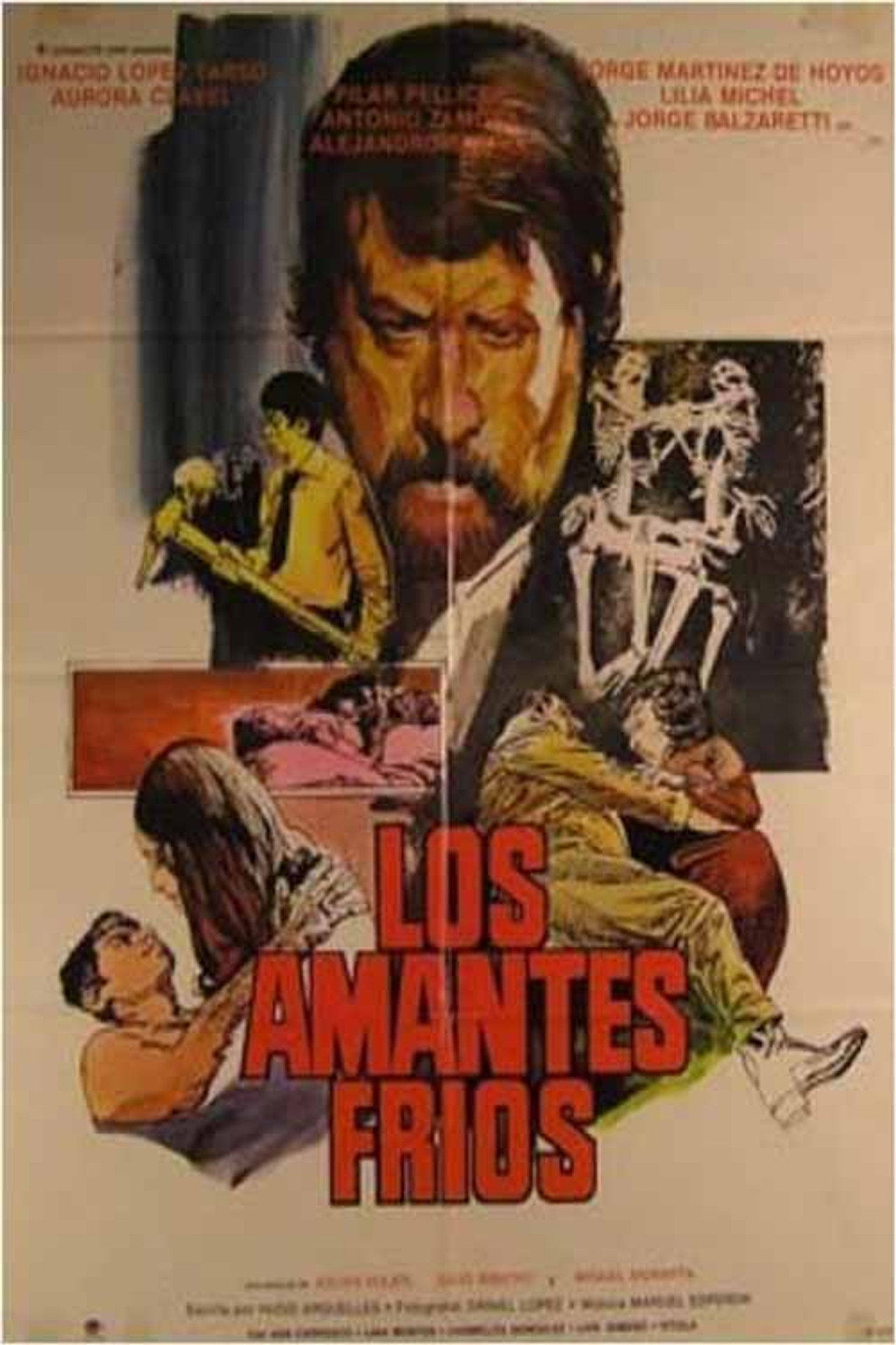 Los amantes frios filmaffisch