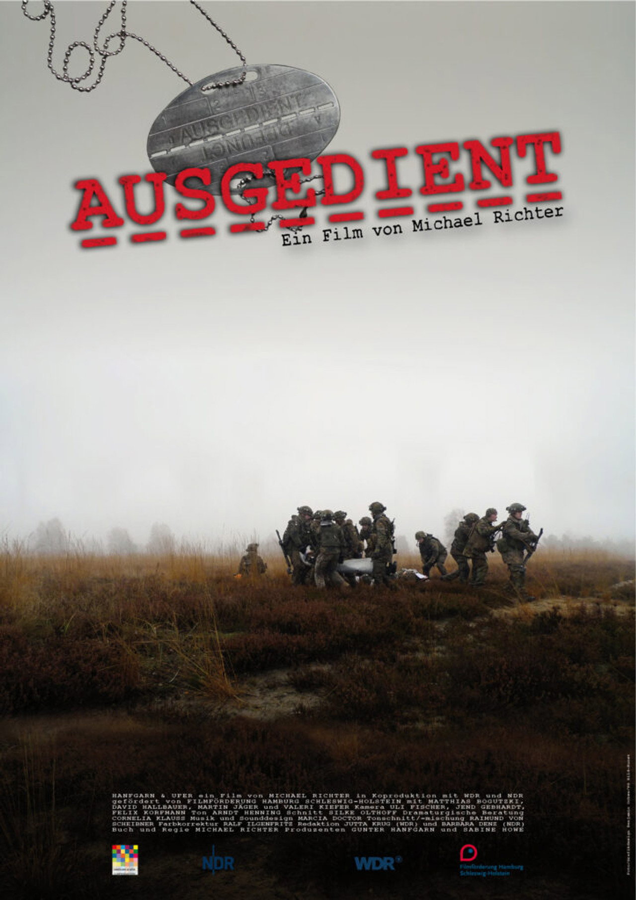 Ausgedient filmaffisch