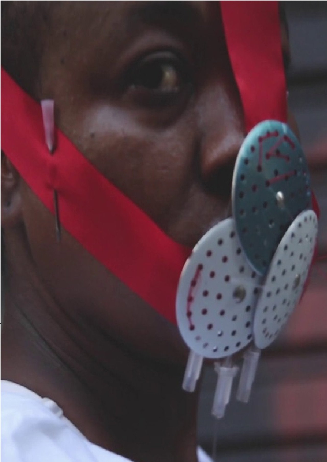 Experimentando o Vermelho em Dilúvio filmaffisch