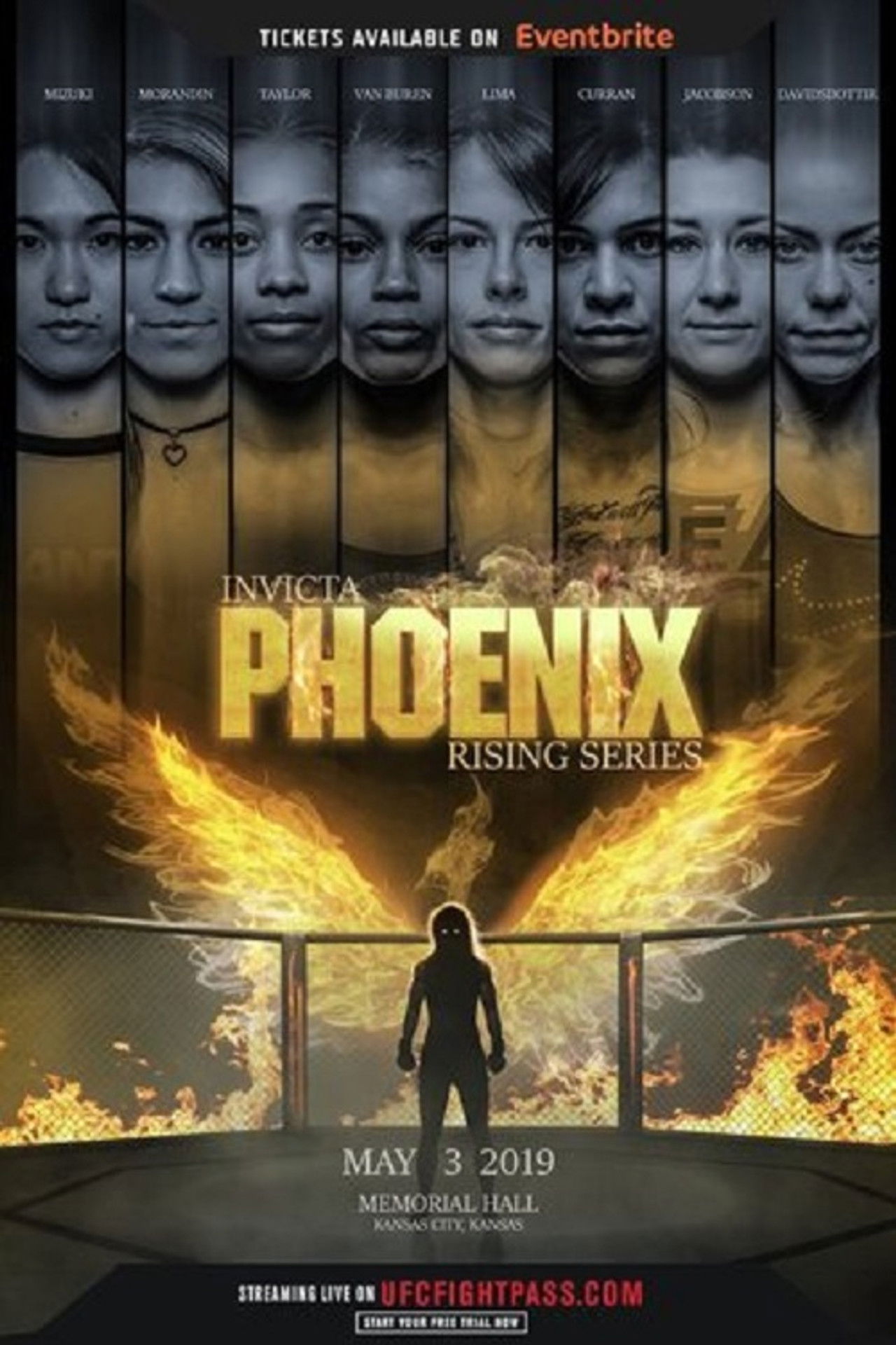 Invicta FC Phoenix Rising Series 1 Backdrop