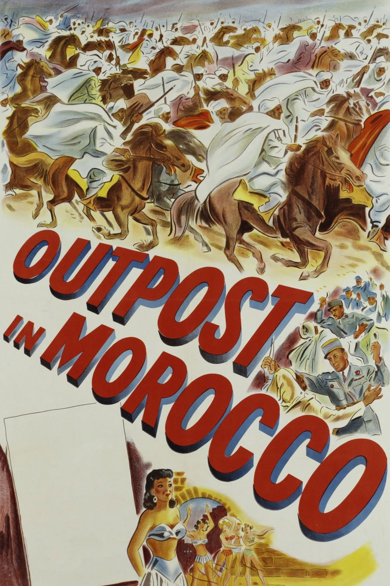 Outpost in Morocco poster