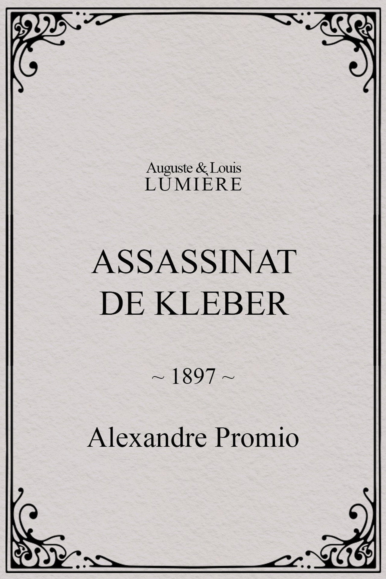 Assassinat de Kleber