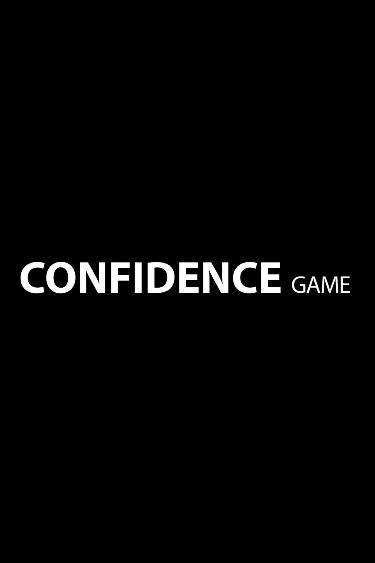 Confidence Game filmaffisch