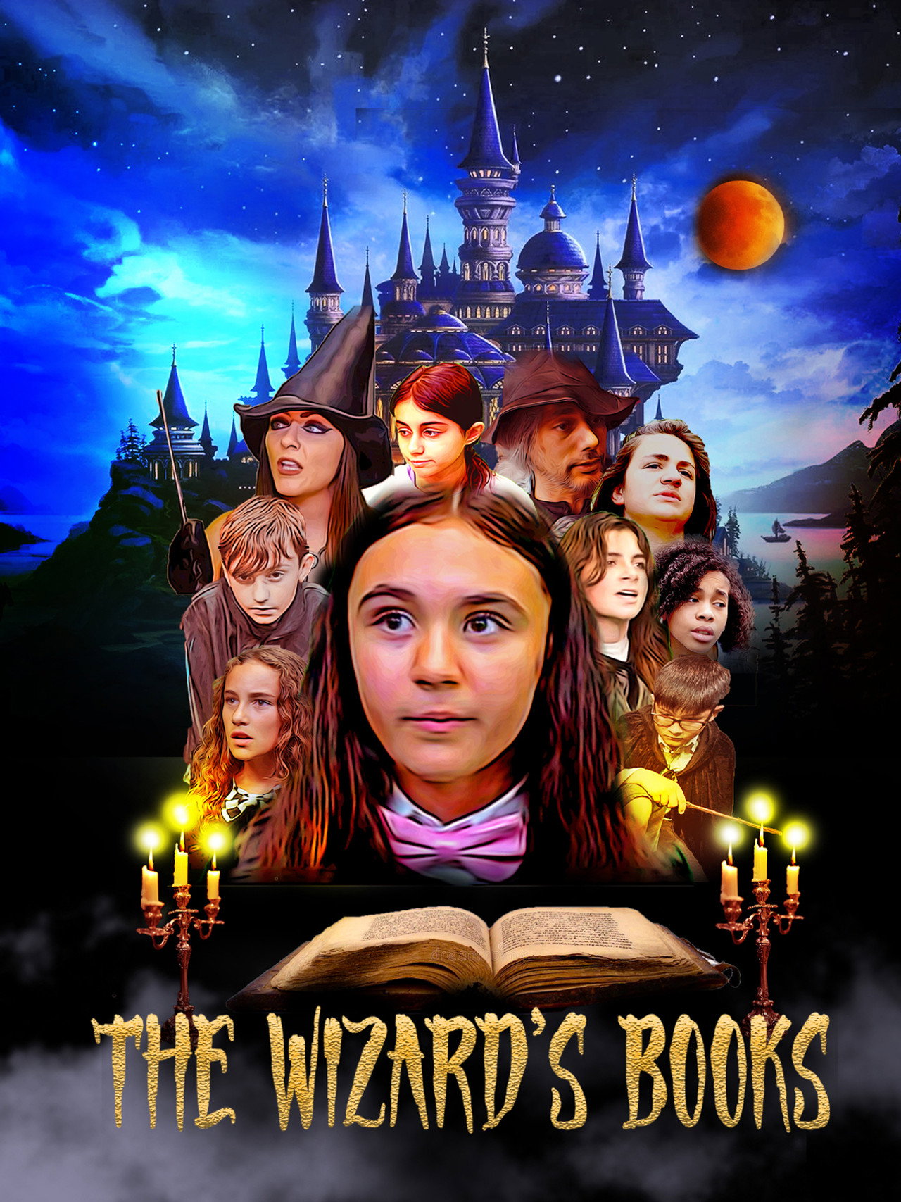 The Wizards Books: A Tale of Three Sisters filmaffisch