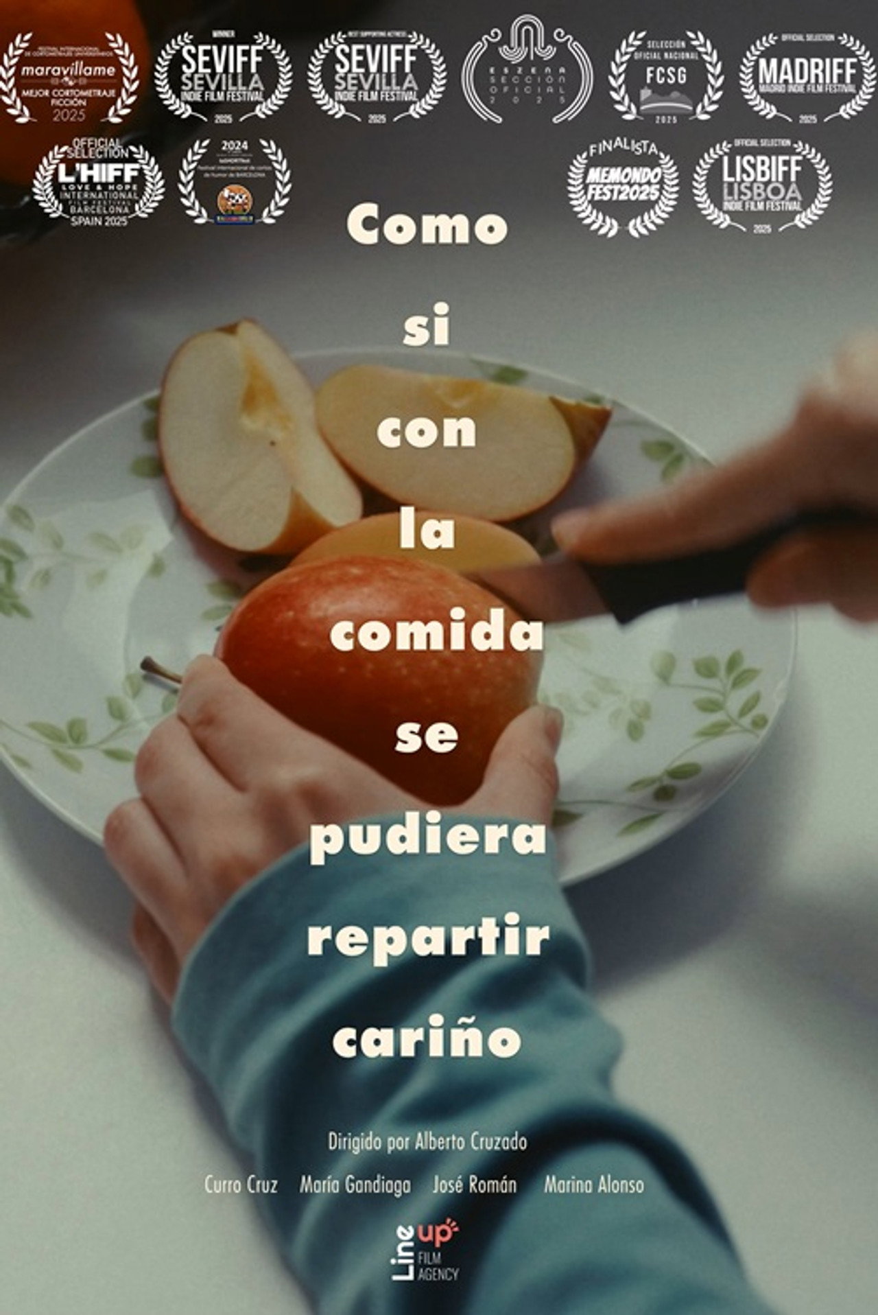 Como si con la comida se pudiera repartir cariño filmaffisch