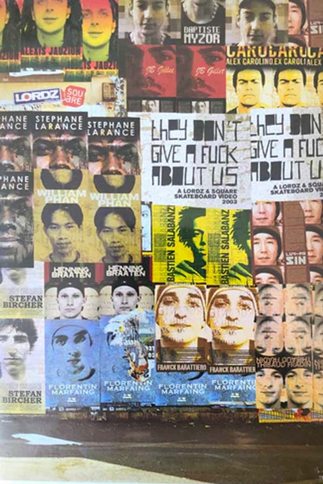 They Don't Give A Fuck About Us! Backdrop