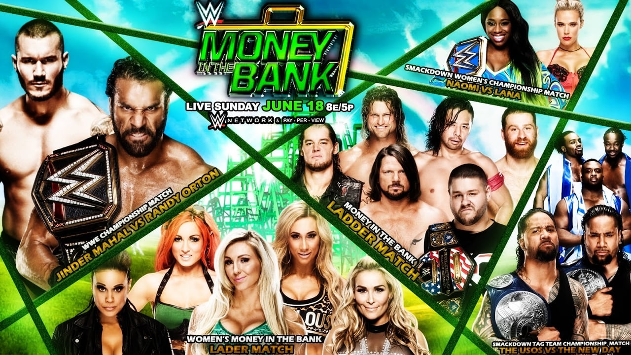 Scen från WWE Money in the Bank 2017