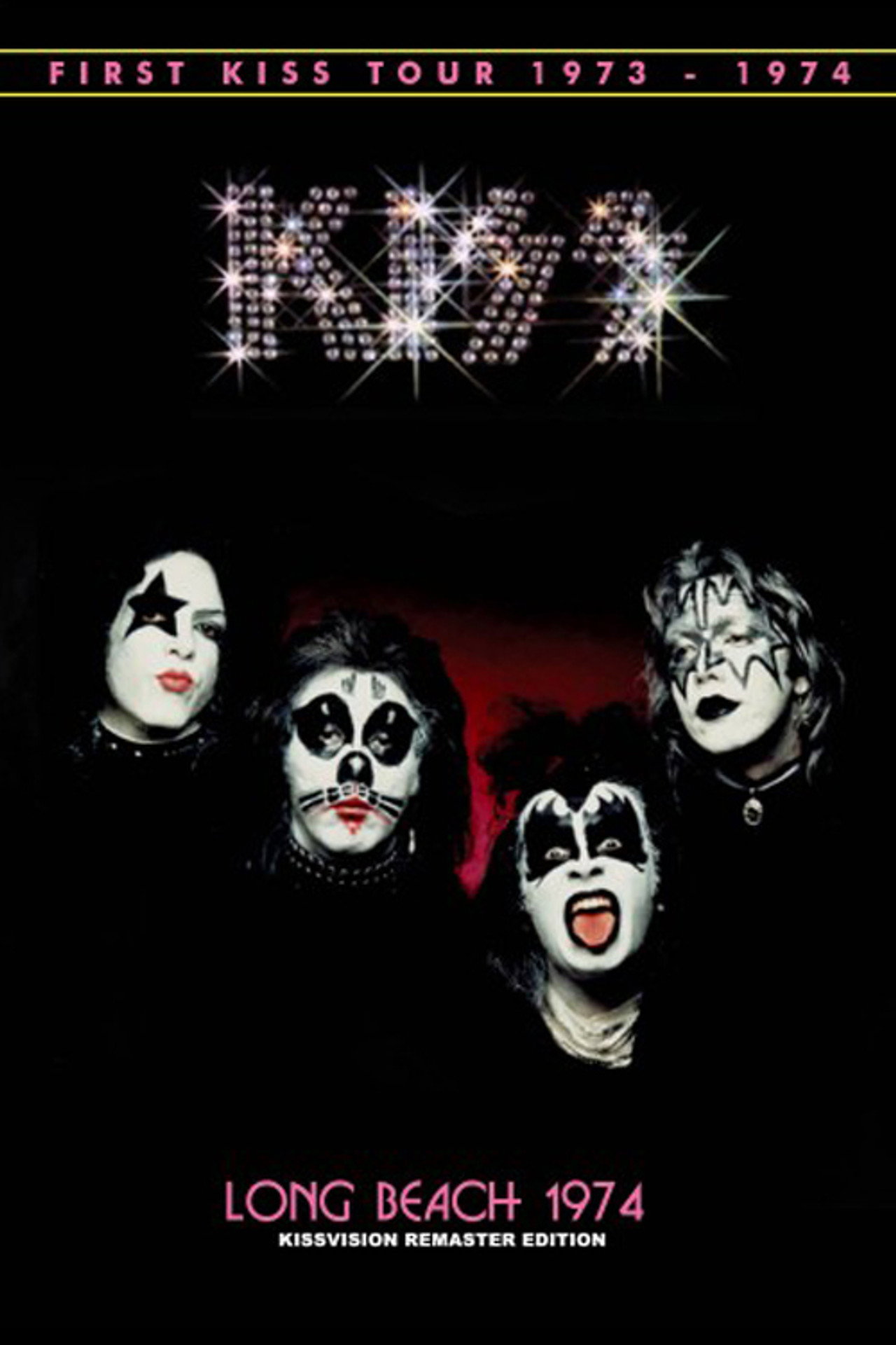 Kiss [1974] Long Beach Backdrop