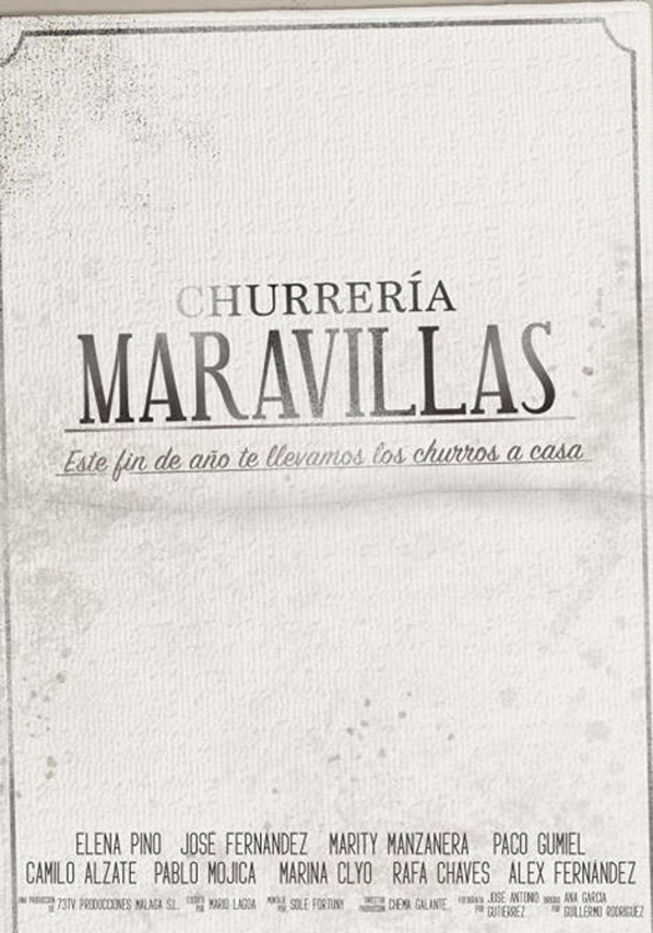 Churrería Maravillas Backdrop