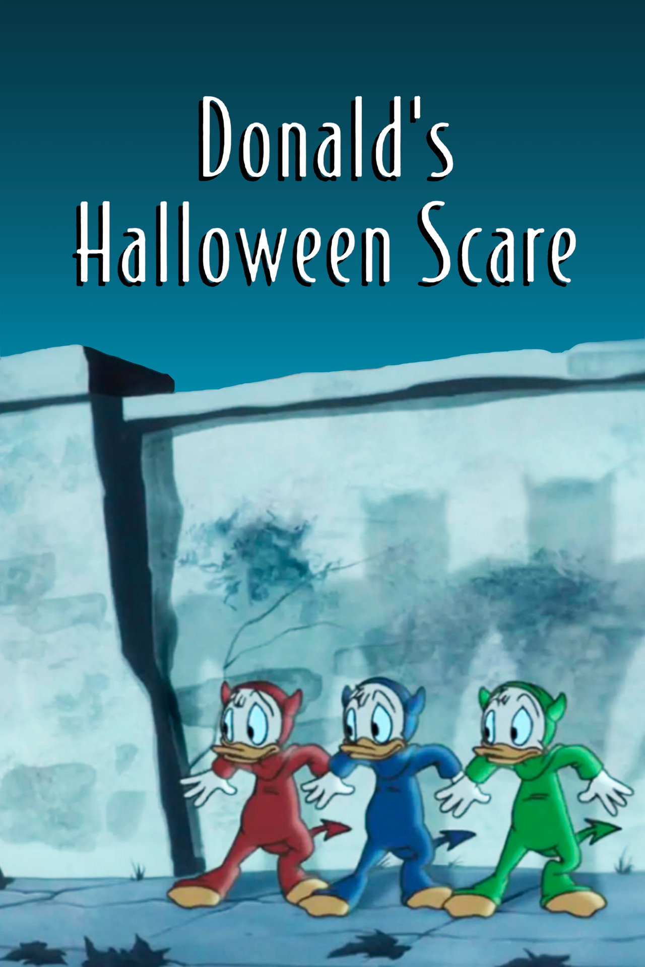 Donald's Halloween Scare filmaffisch