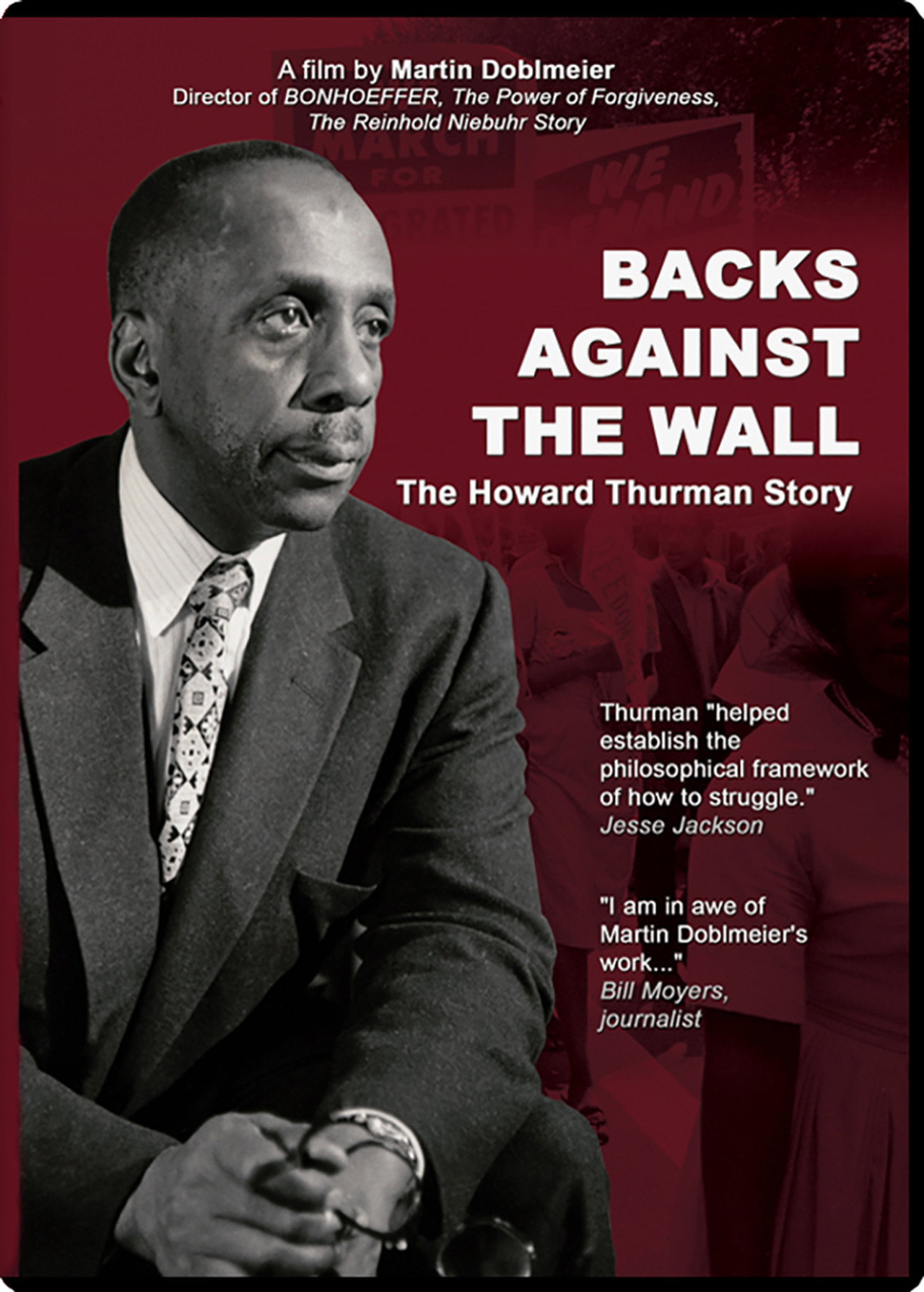 Backs Against the Wall: The Howard Thurman Story Backdrop