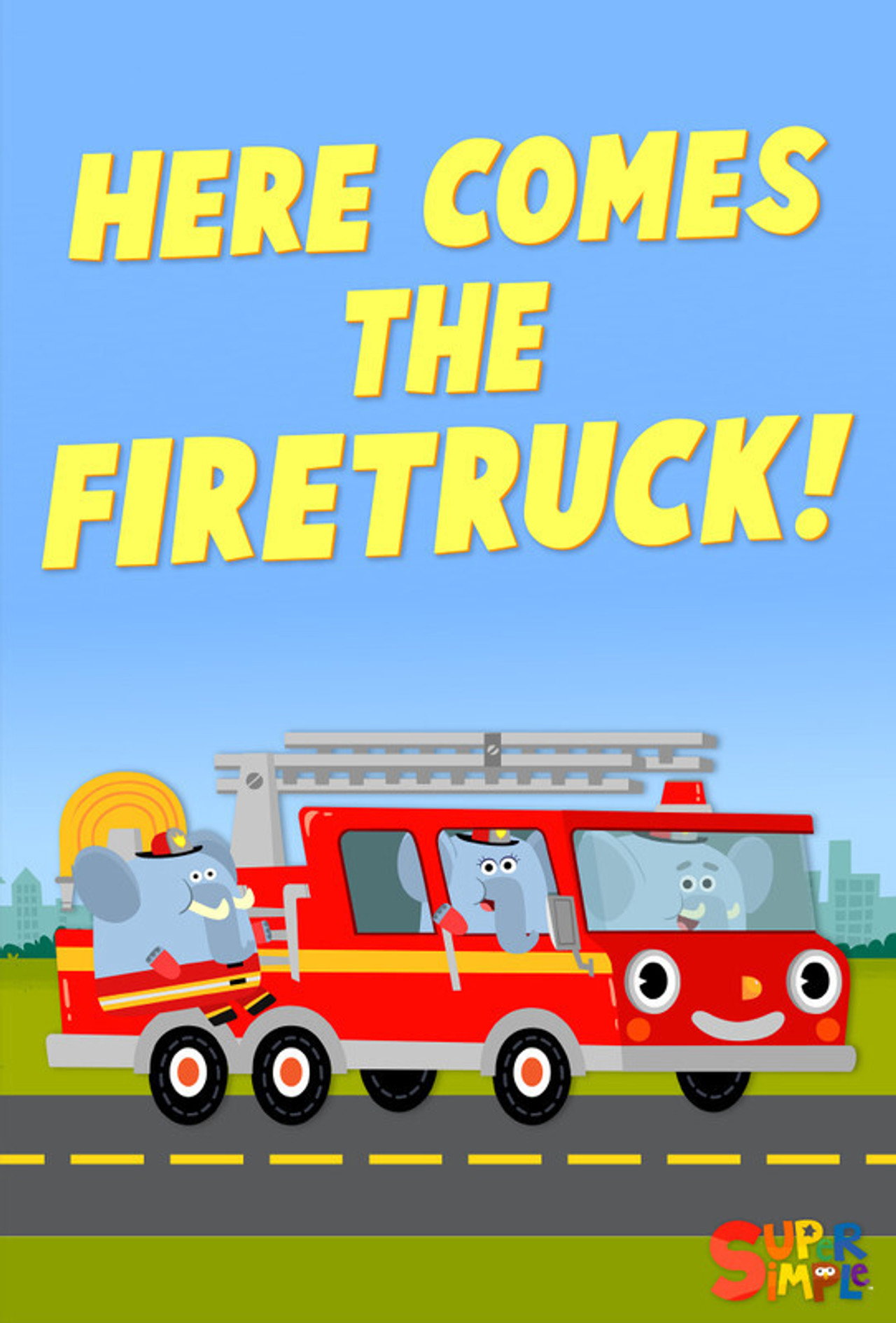 Here Comes the Fire Truck filmaffisch