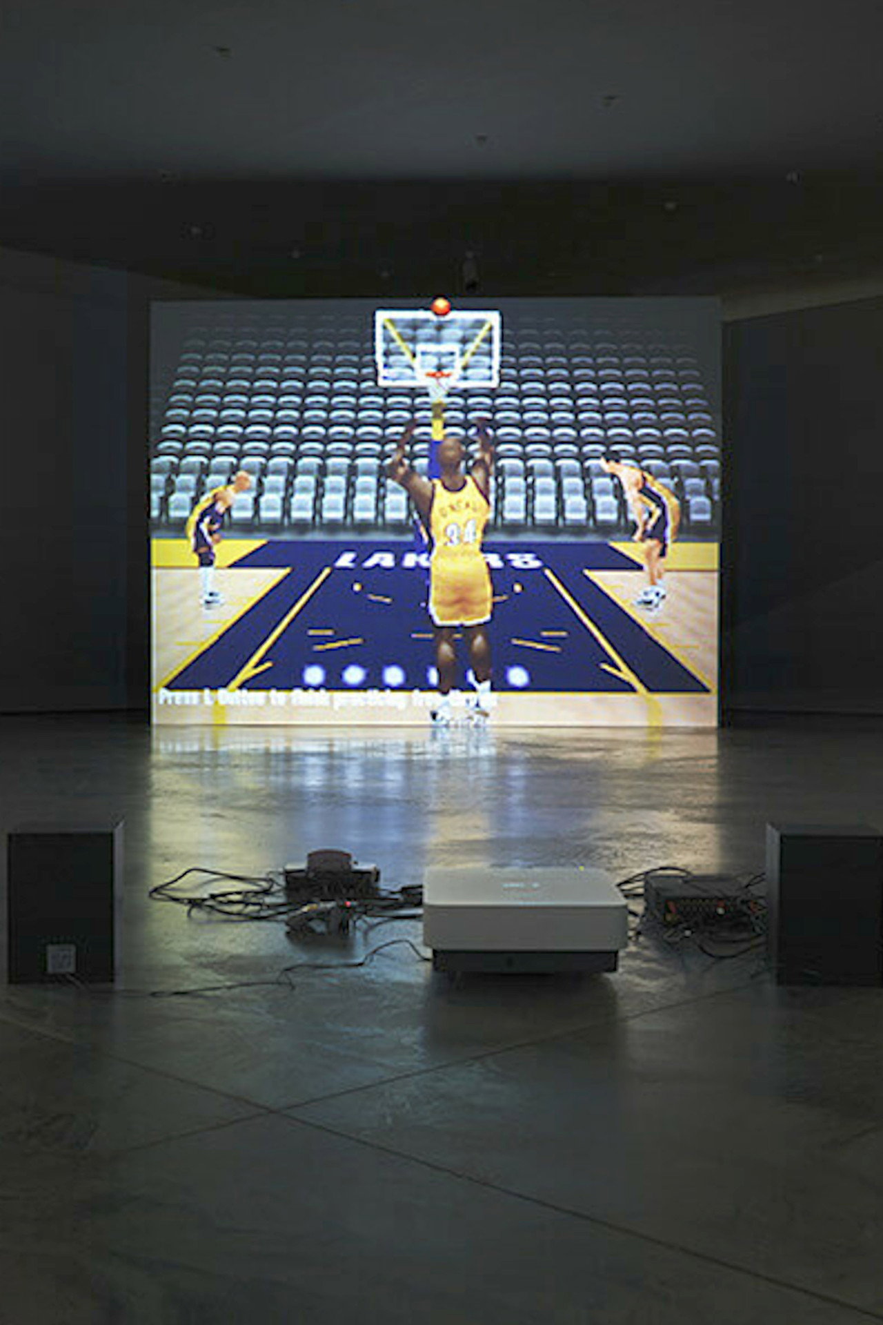 Self Playing Nintendo 64 NBA Courtside 2 filmaffisch
