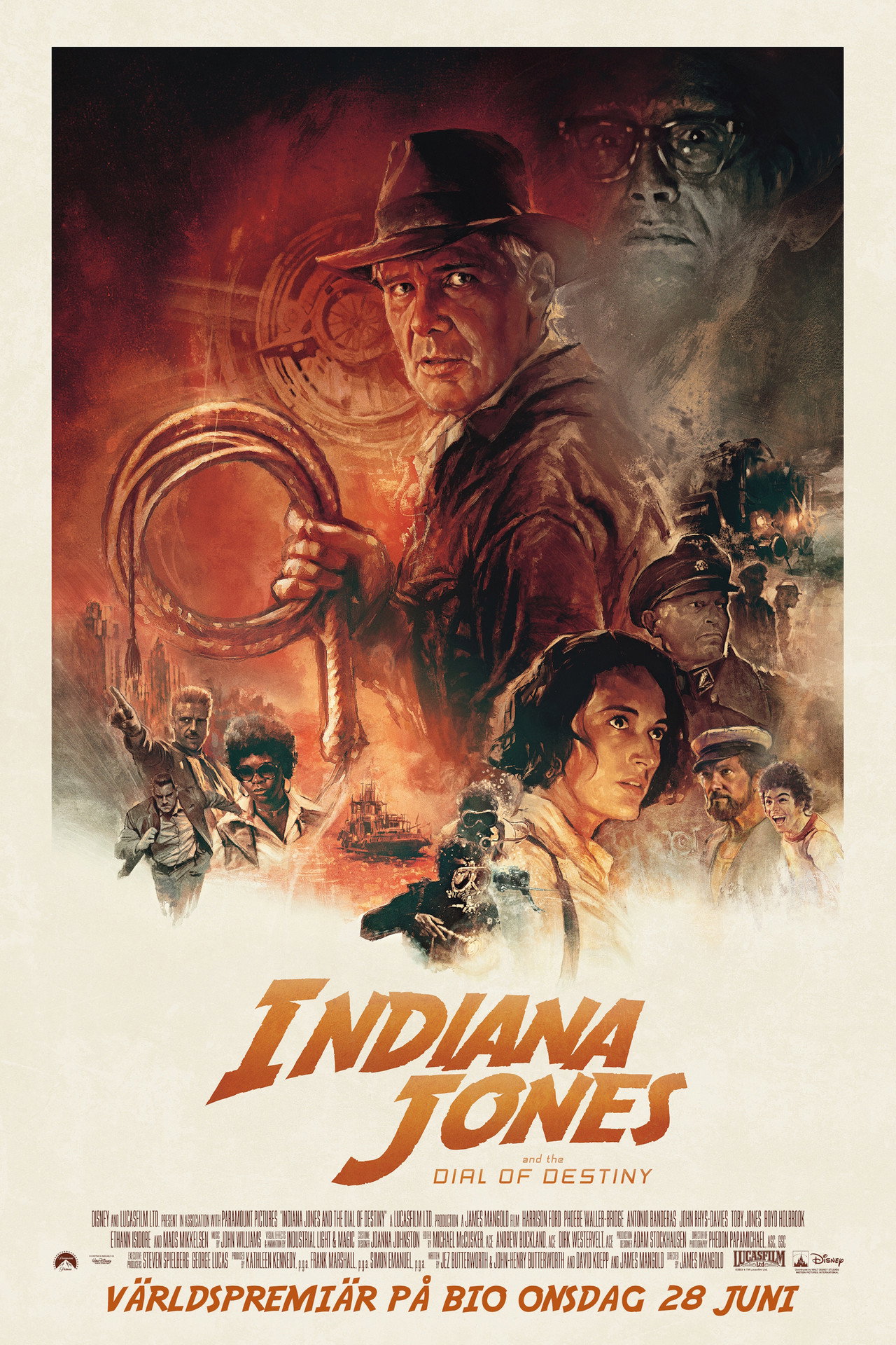 Indiana Jones and the Dial of Destiny filmaffisch