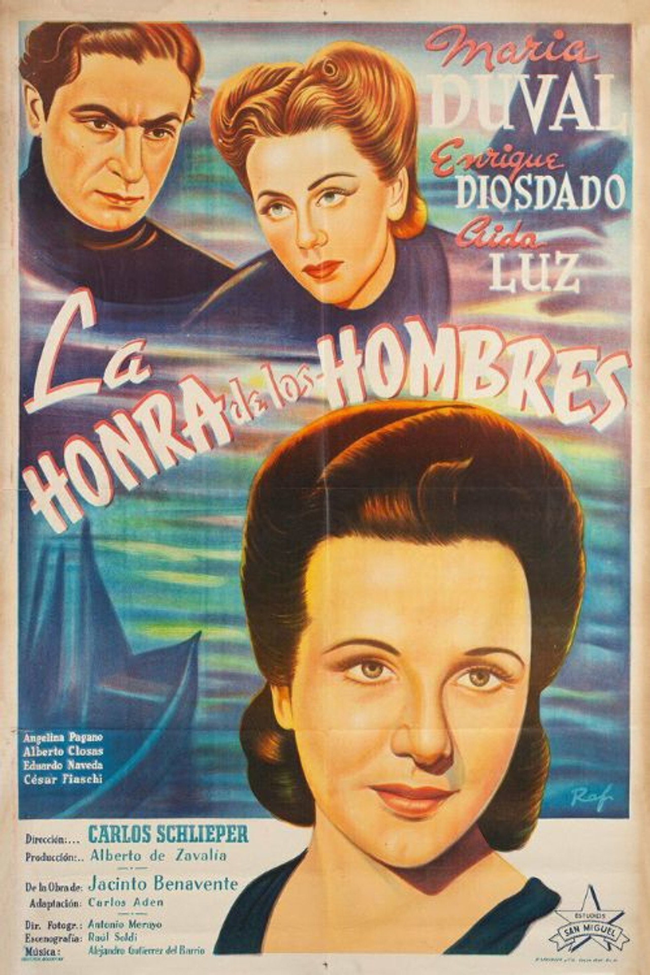 La honra de los hombres filmaffisch