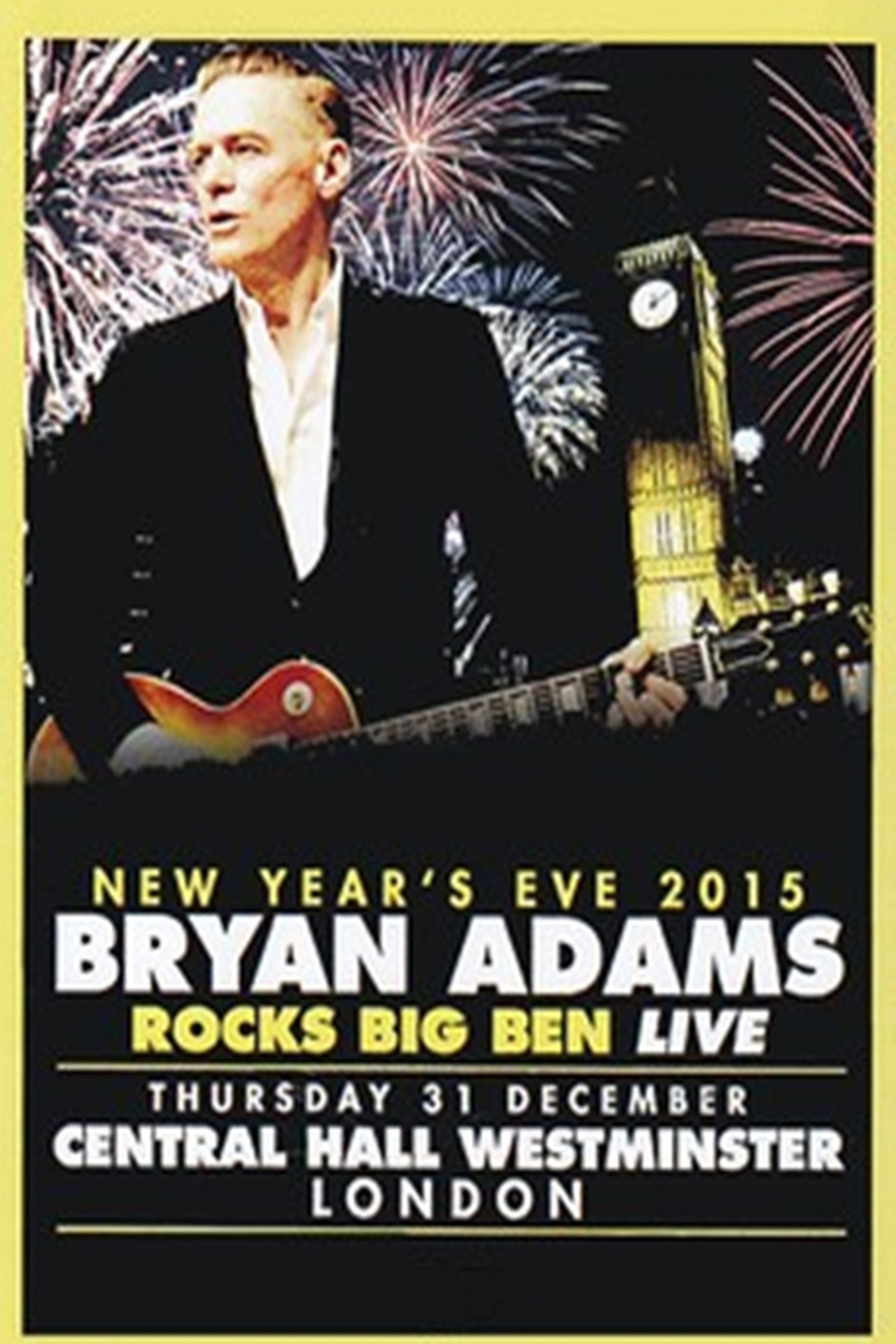Bryan Adams - Rocks Big Ben Live Backdrop