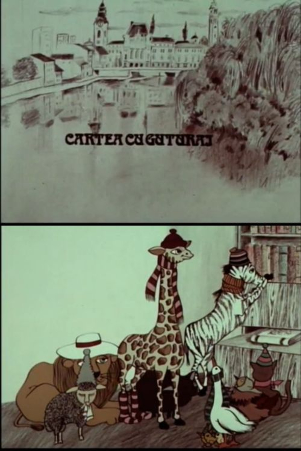 Cartea cu guturai Backdrop