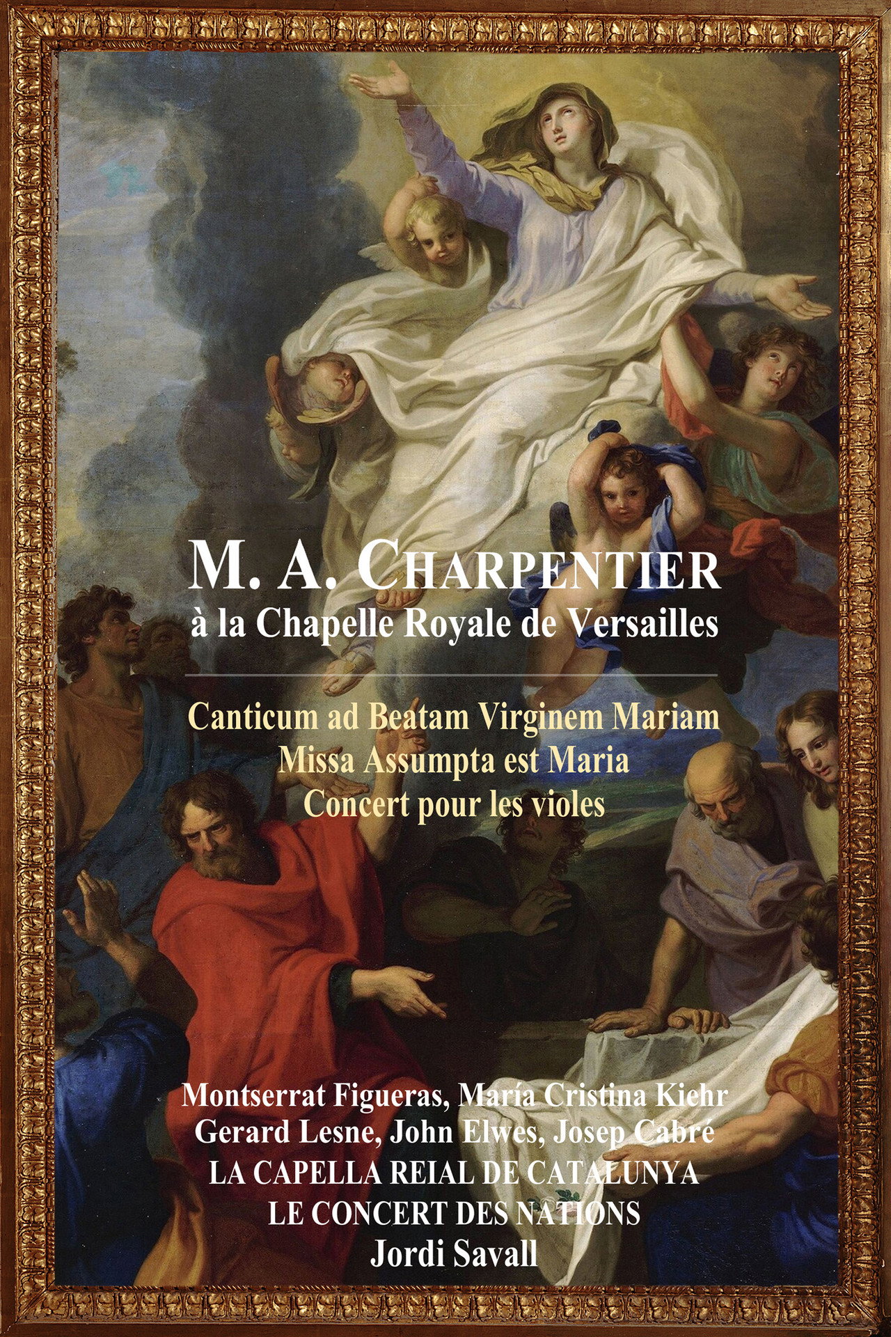 M.A. Charpentier at the Royal Chapel of Versailles Backdrop