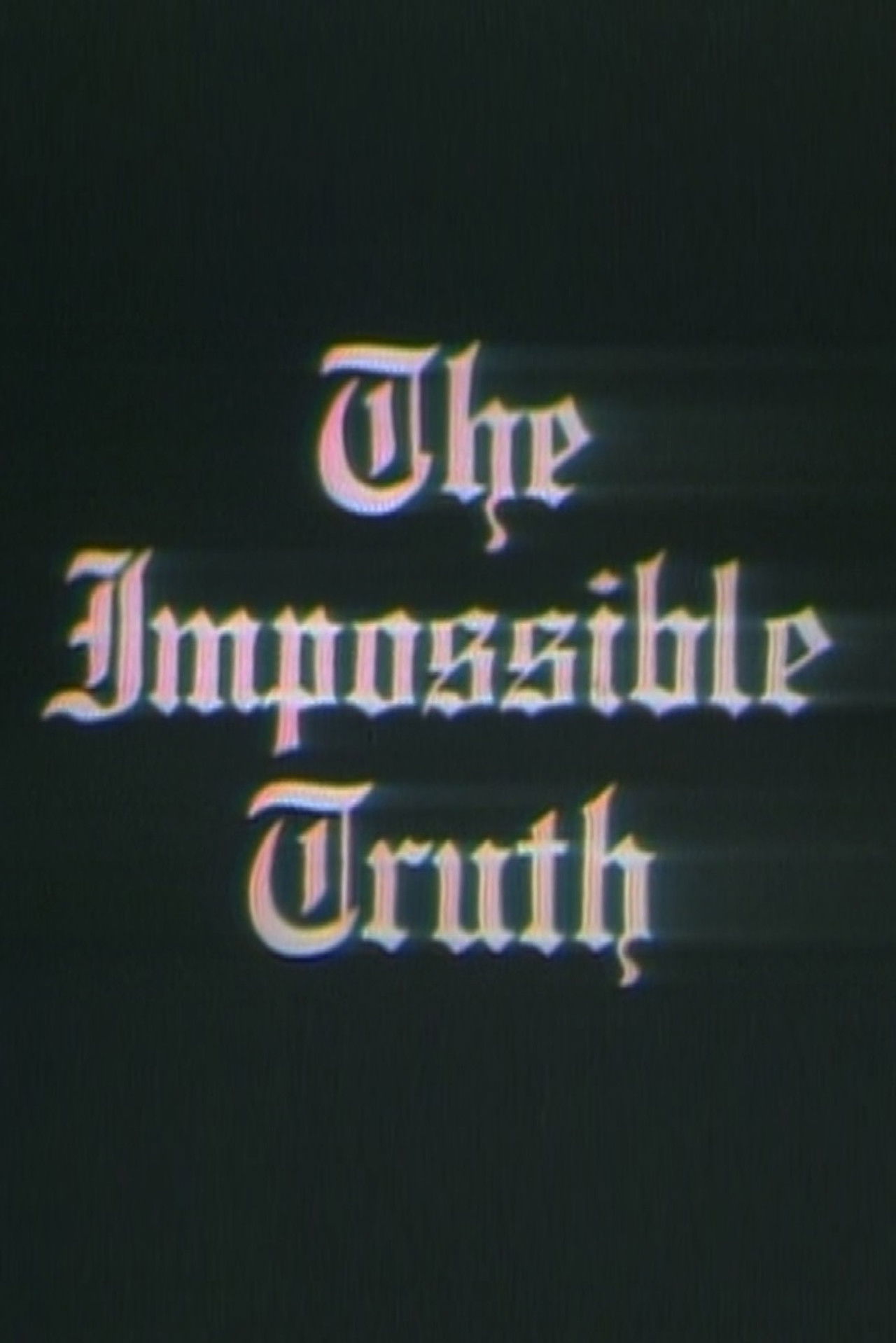 The Impossible Truth Backdrop