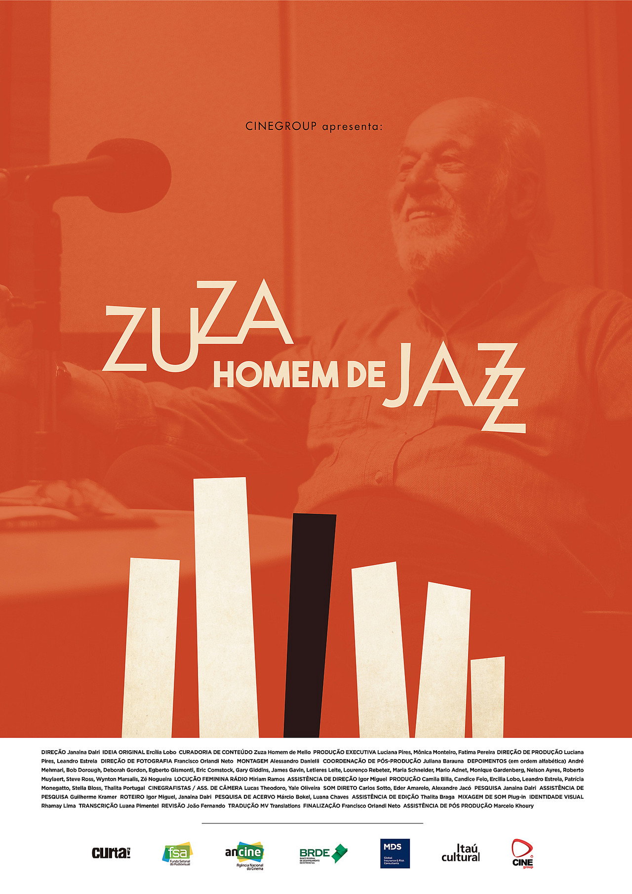 Zuza Homem de Jazz filmaffisch