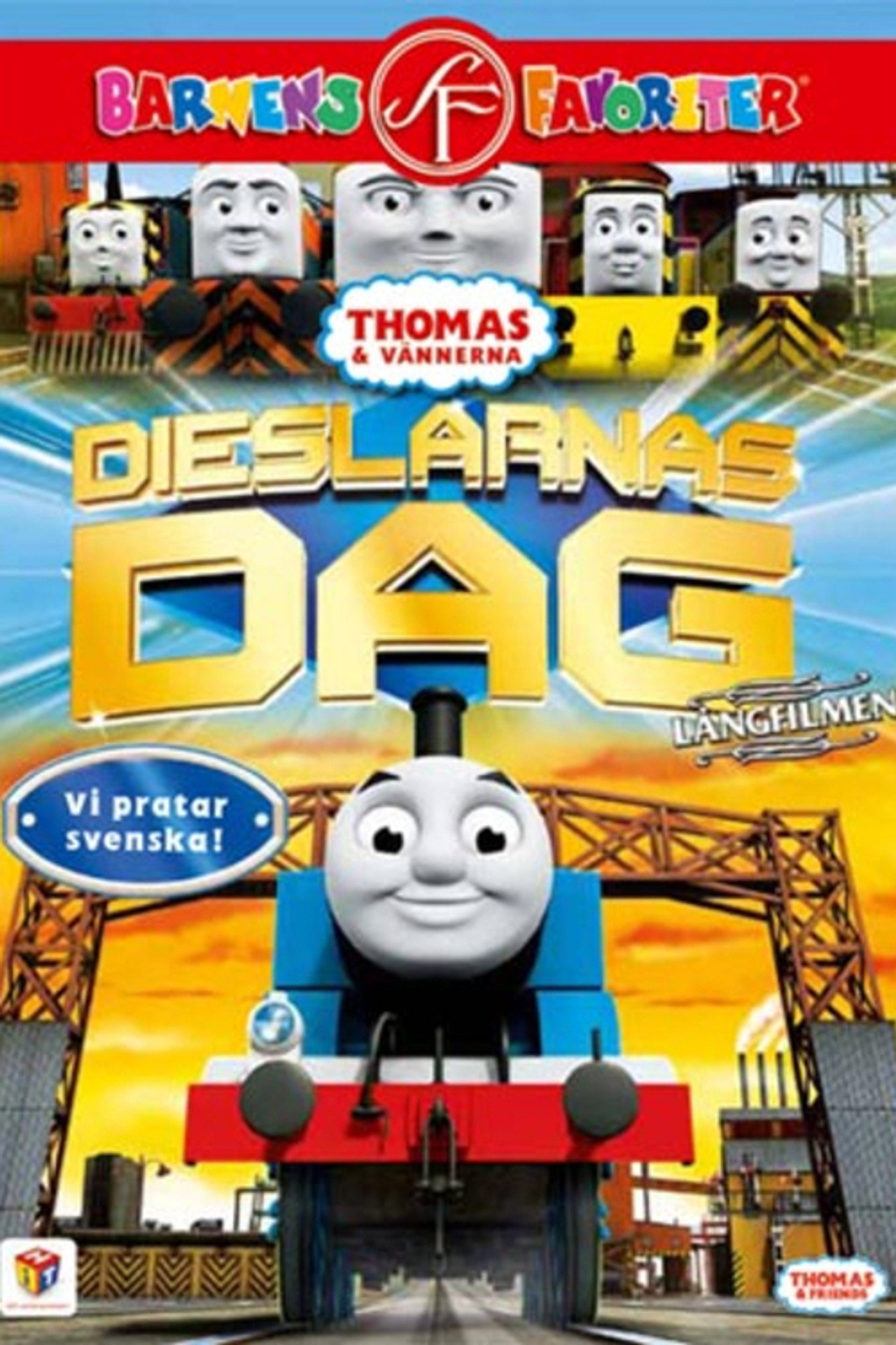 Thomas och vännerna: Dieslarnas dag filmaffisch